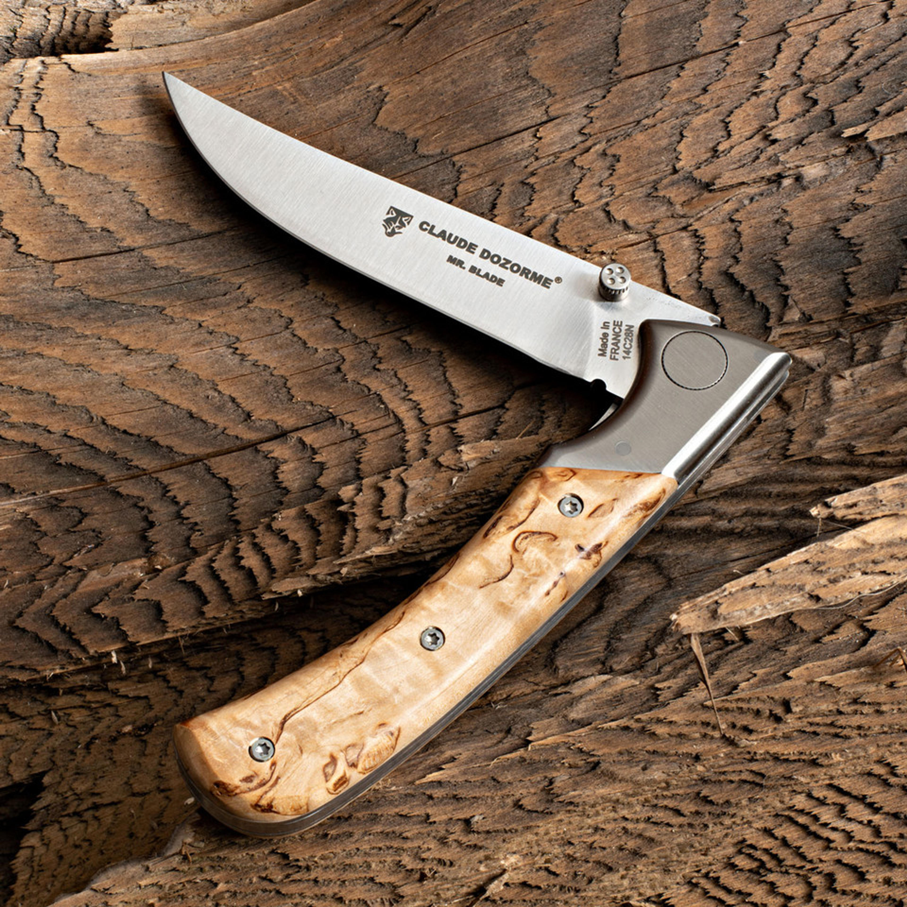 Birch Wood Knife Handle | 90-Day Guarantee | Garrett Wade