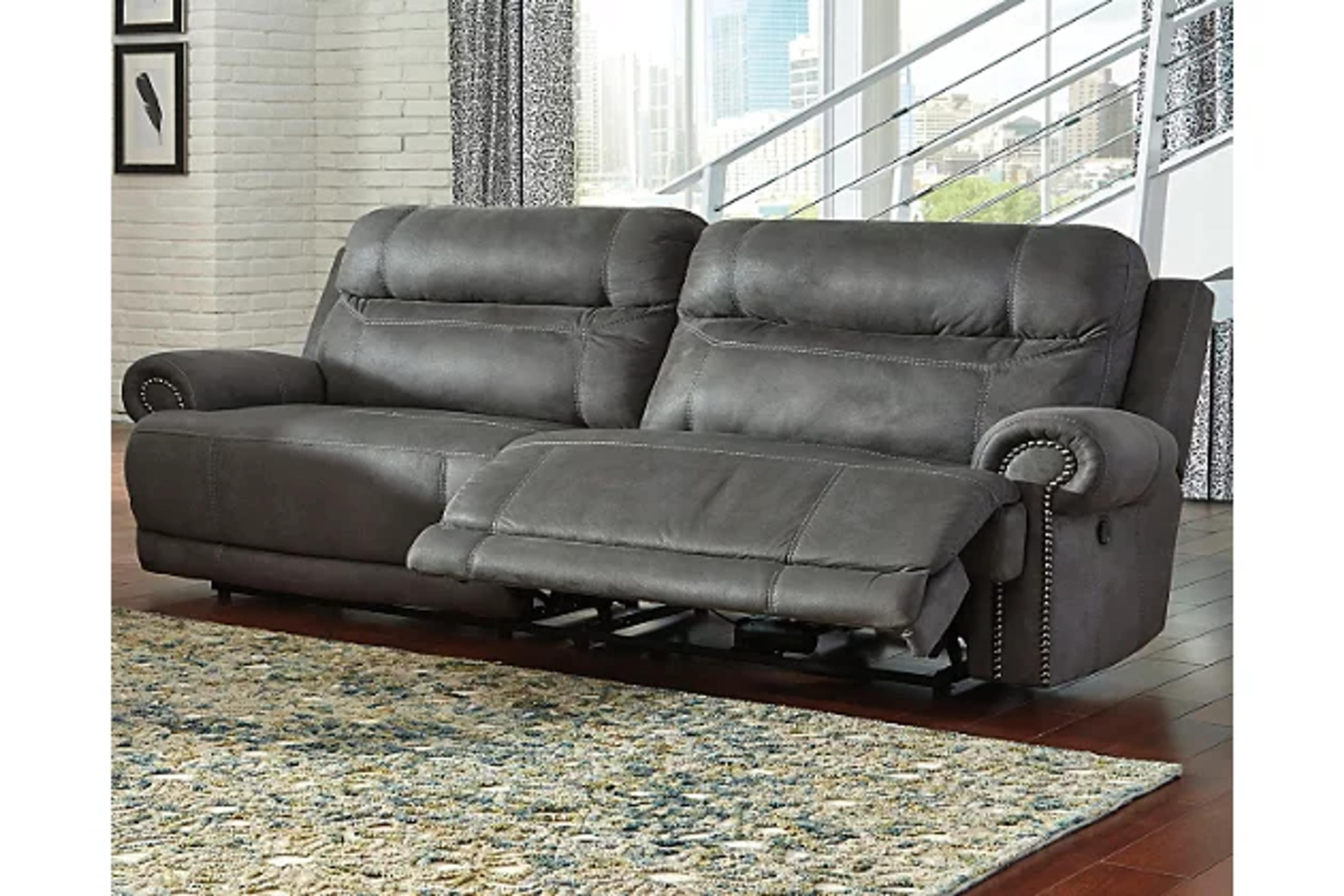 Austere Manual Reclining Sofa | Ashley