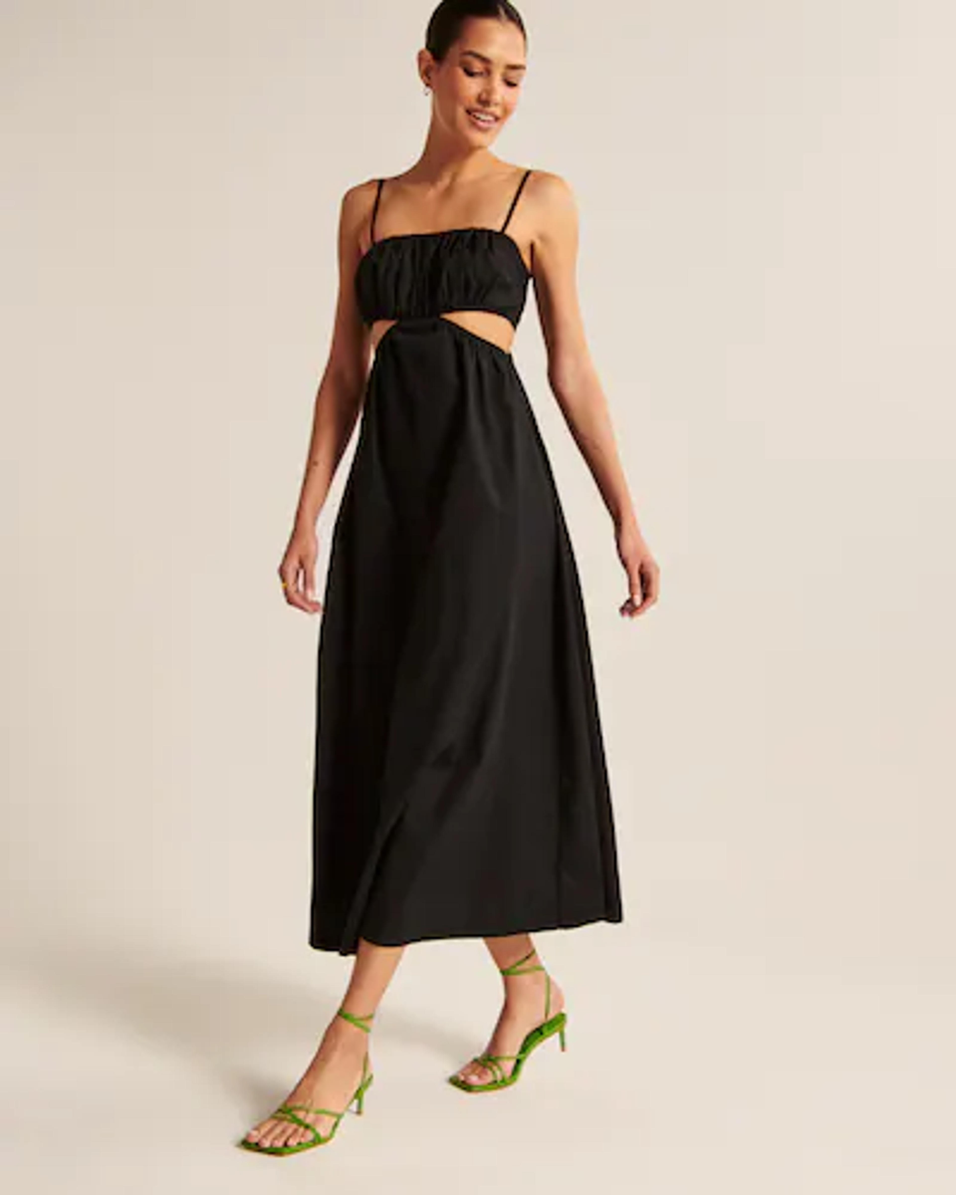 Women's Bubble Top Maxi Dress | Women's Dresses & Jumpsuits | Abercrombie.com