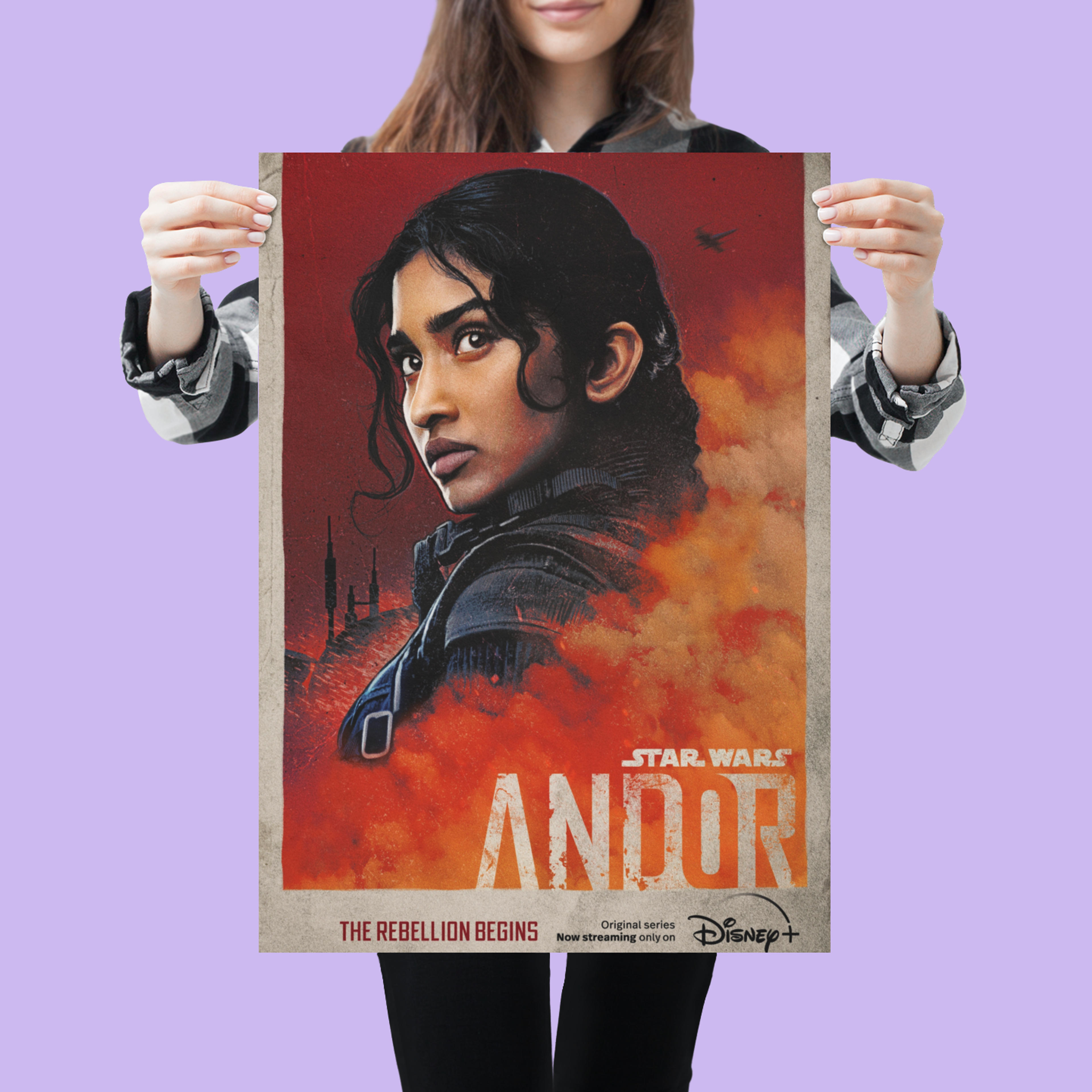 Star Wars Andor (Varada Sethu, Cinta Kaz) TV Show Poster - Lost Posters