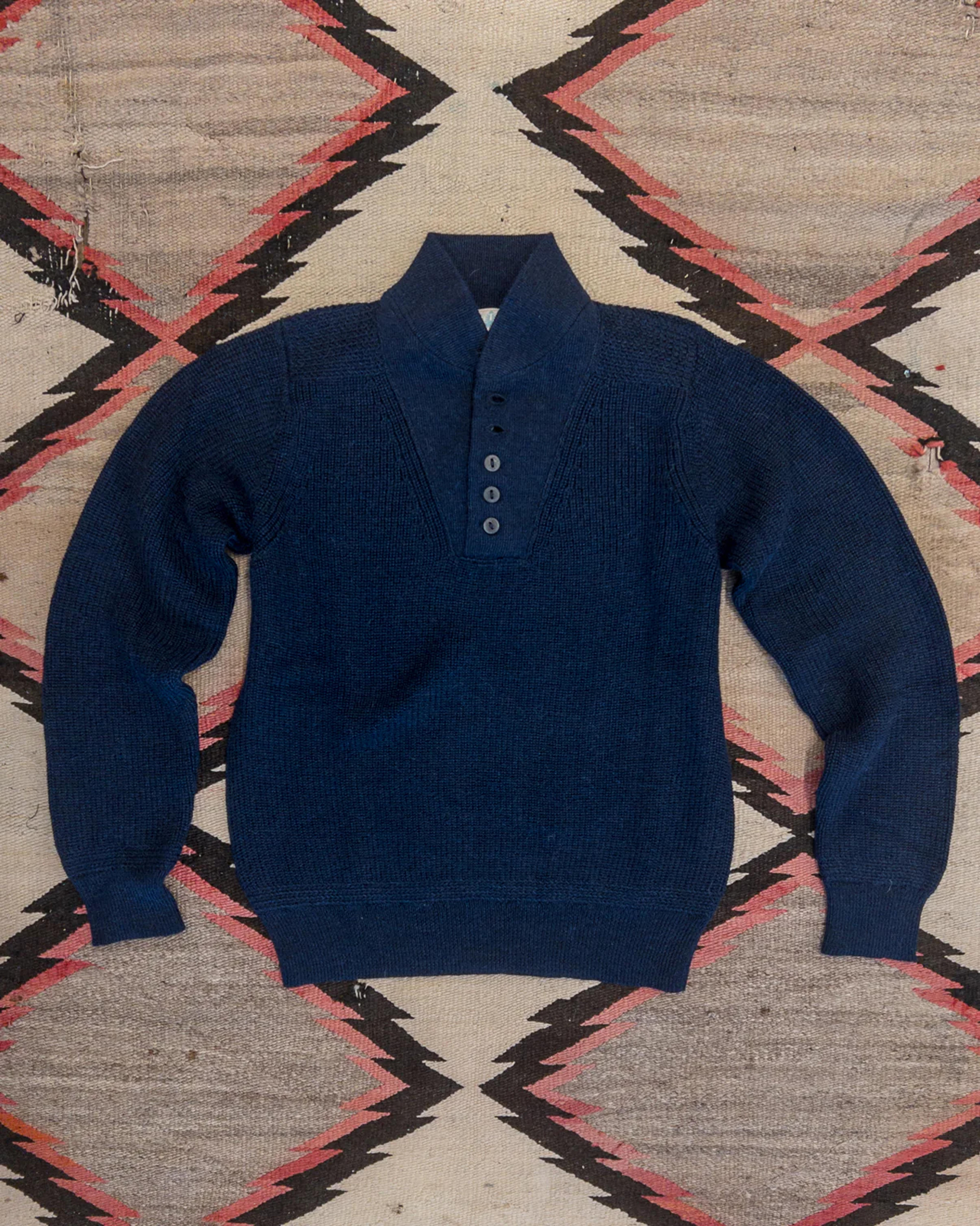 Alpaca Submariner Henley - Navy – Wythe New York