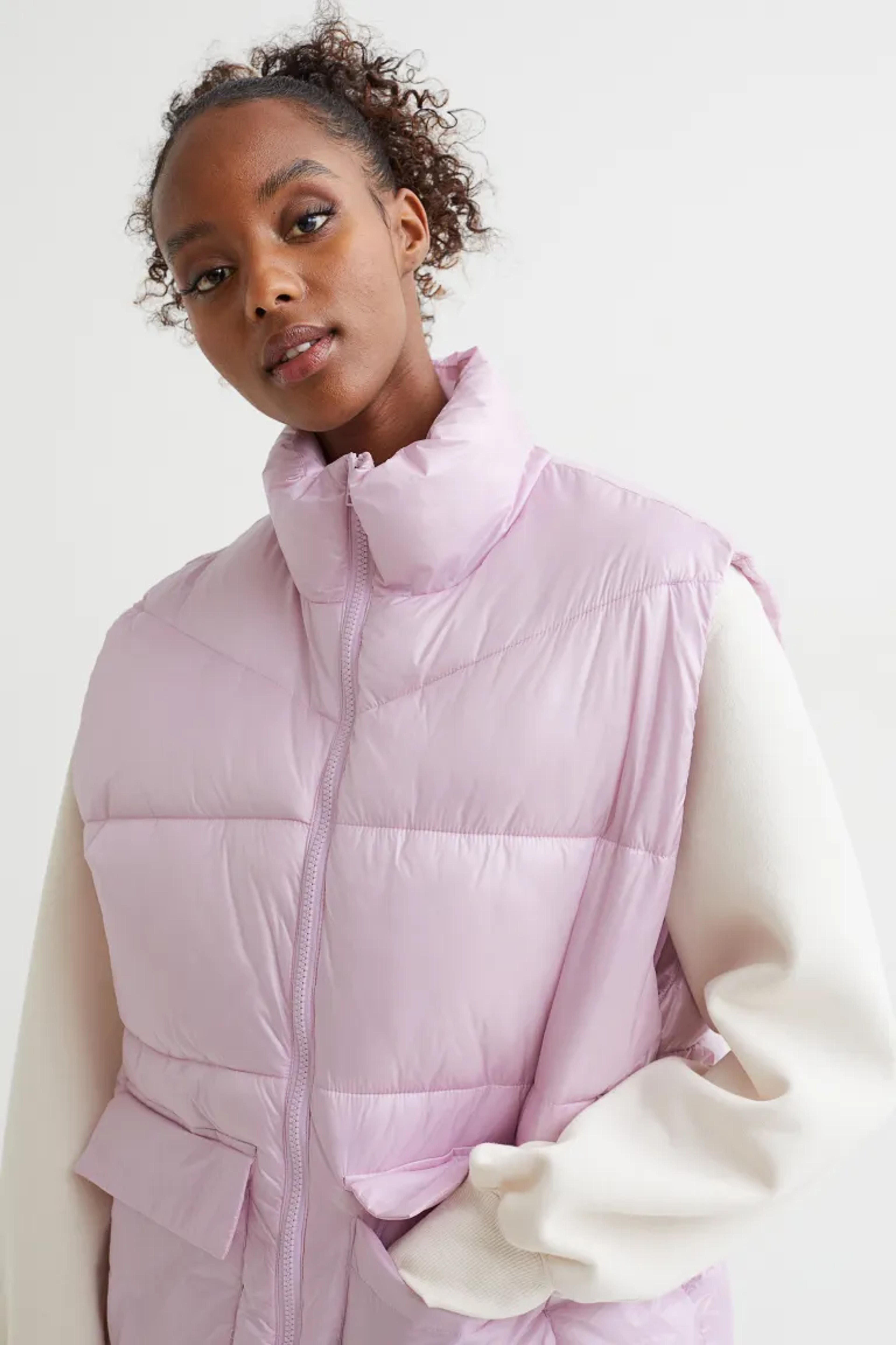 Padded Vest - Light pink - Ladies | H&M US