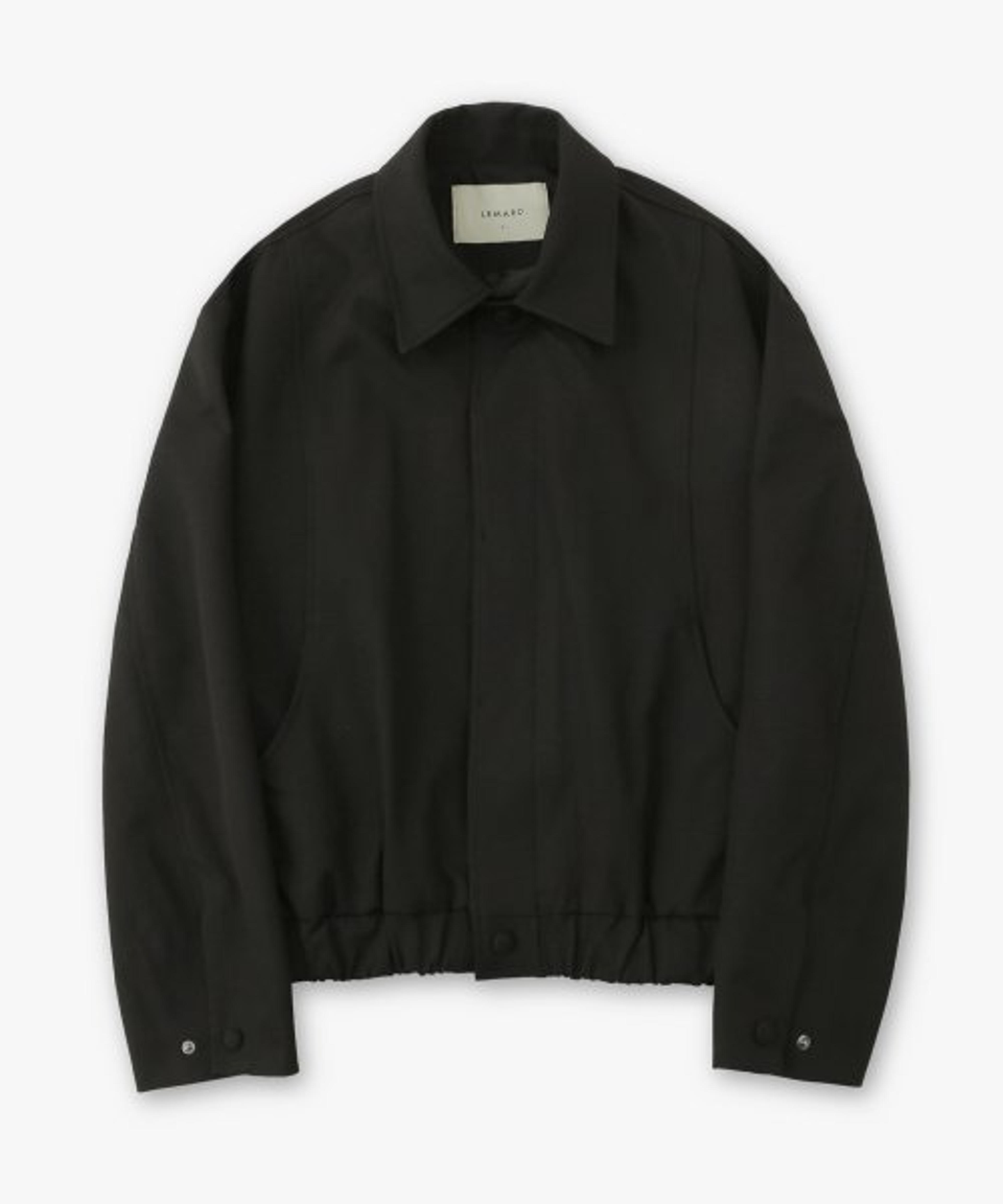 MUSINSA | LEMARD Minimal Incision Jacket - Black