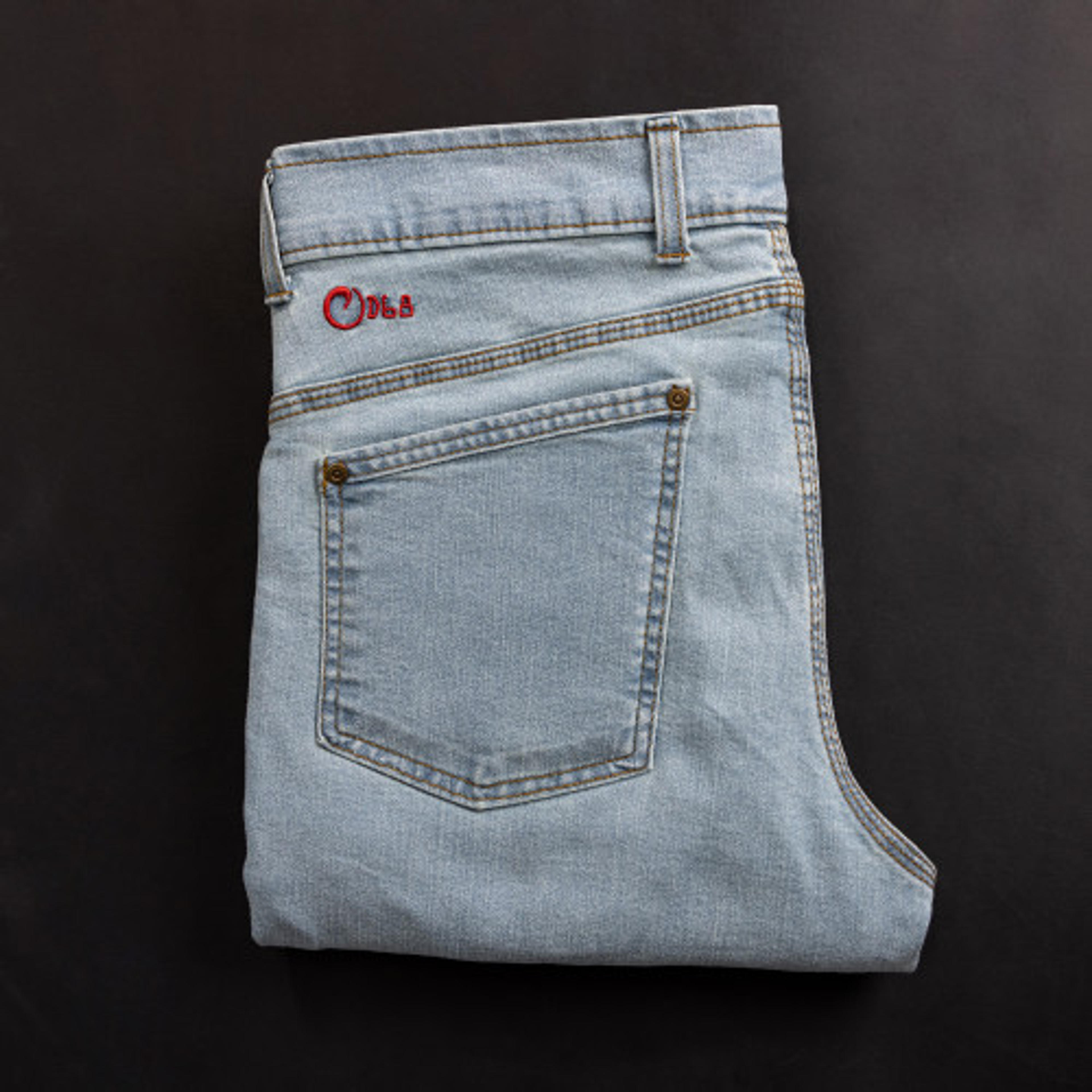 DELTA 68 DENIM JEANS - LEGIT FIT - LIGHT WASH - Origin USA