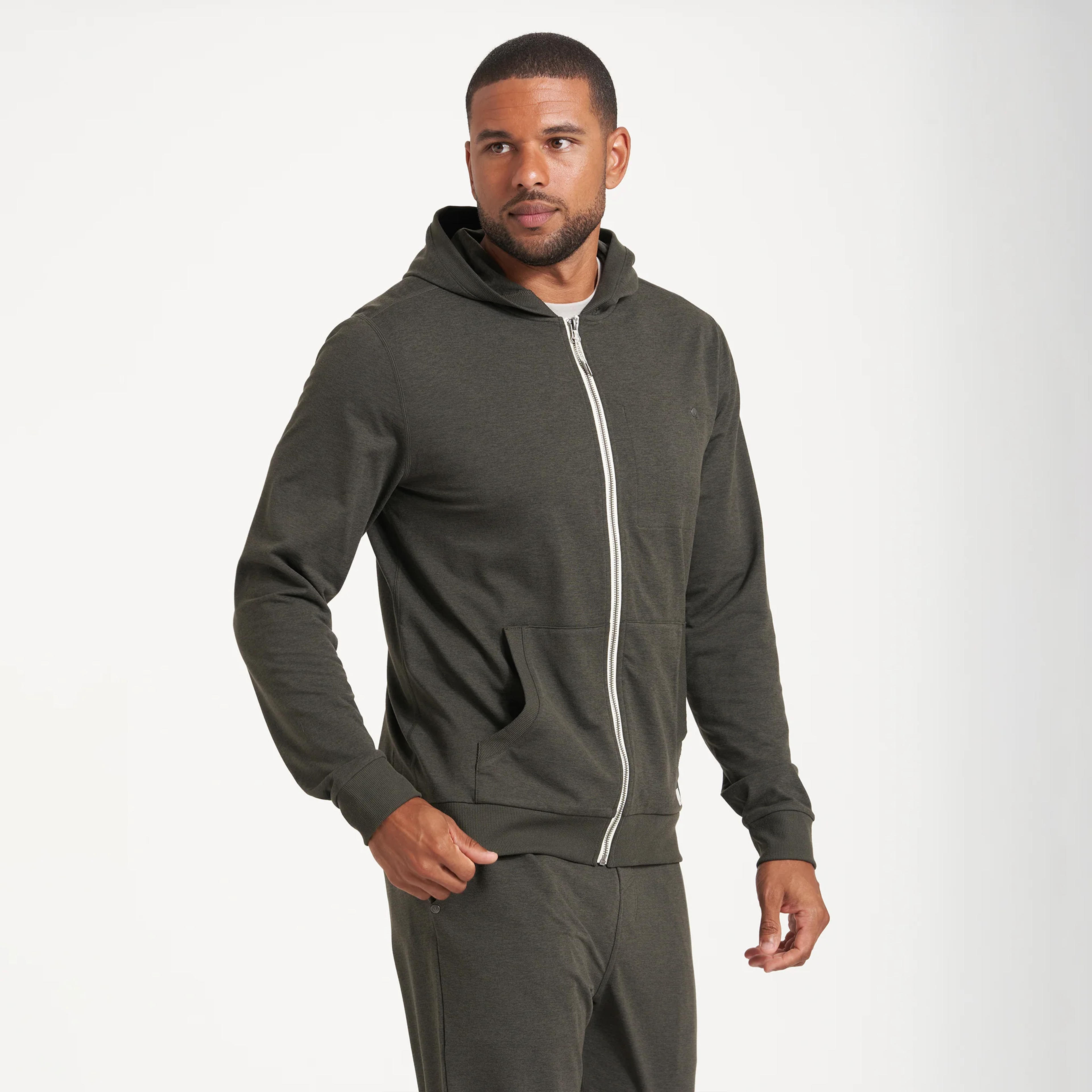 Coronado Hoodie | Oregano Heather – Vuori Clothing