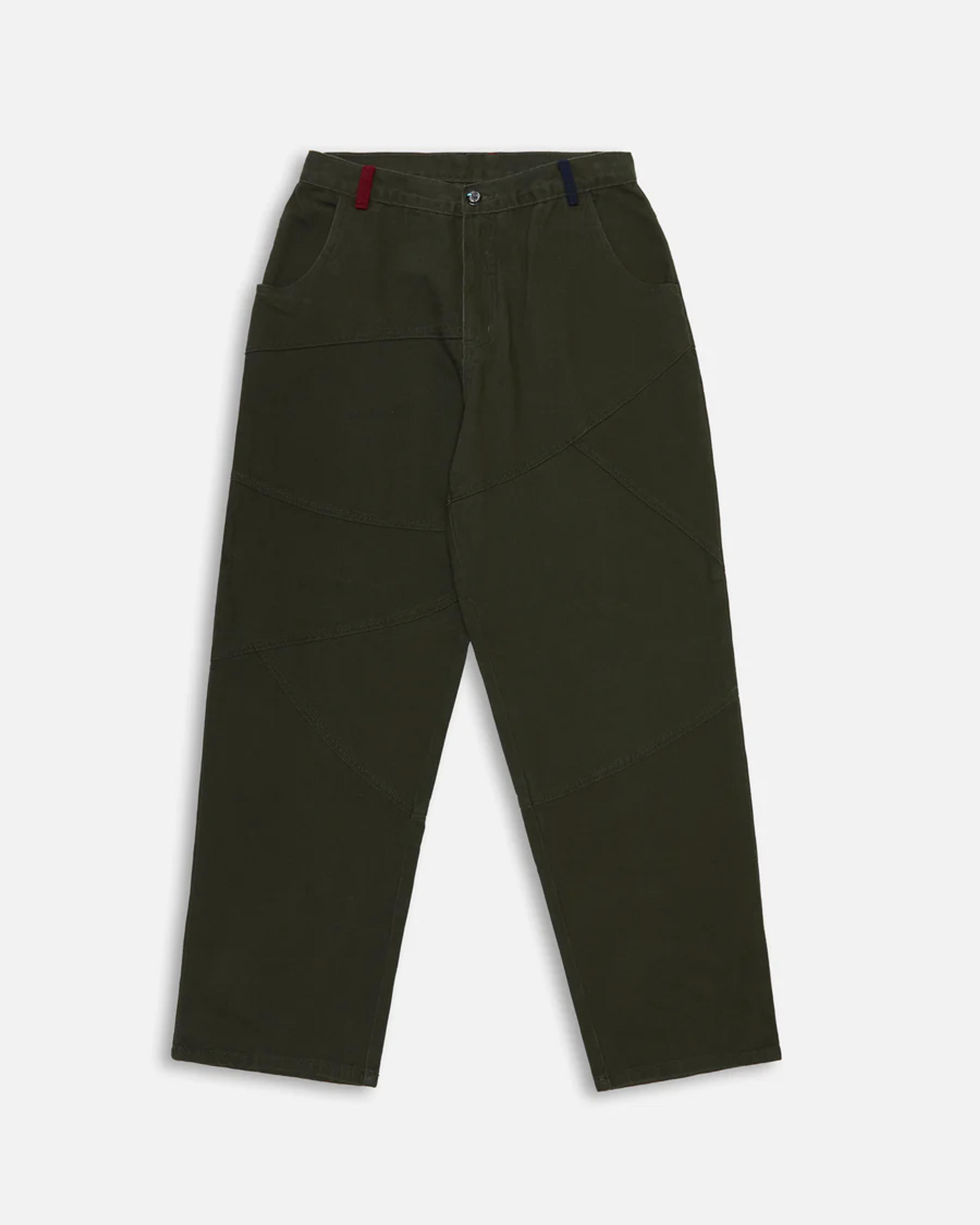 01. Low Rise Green Denim – Adrian Cashmere