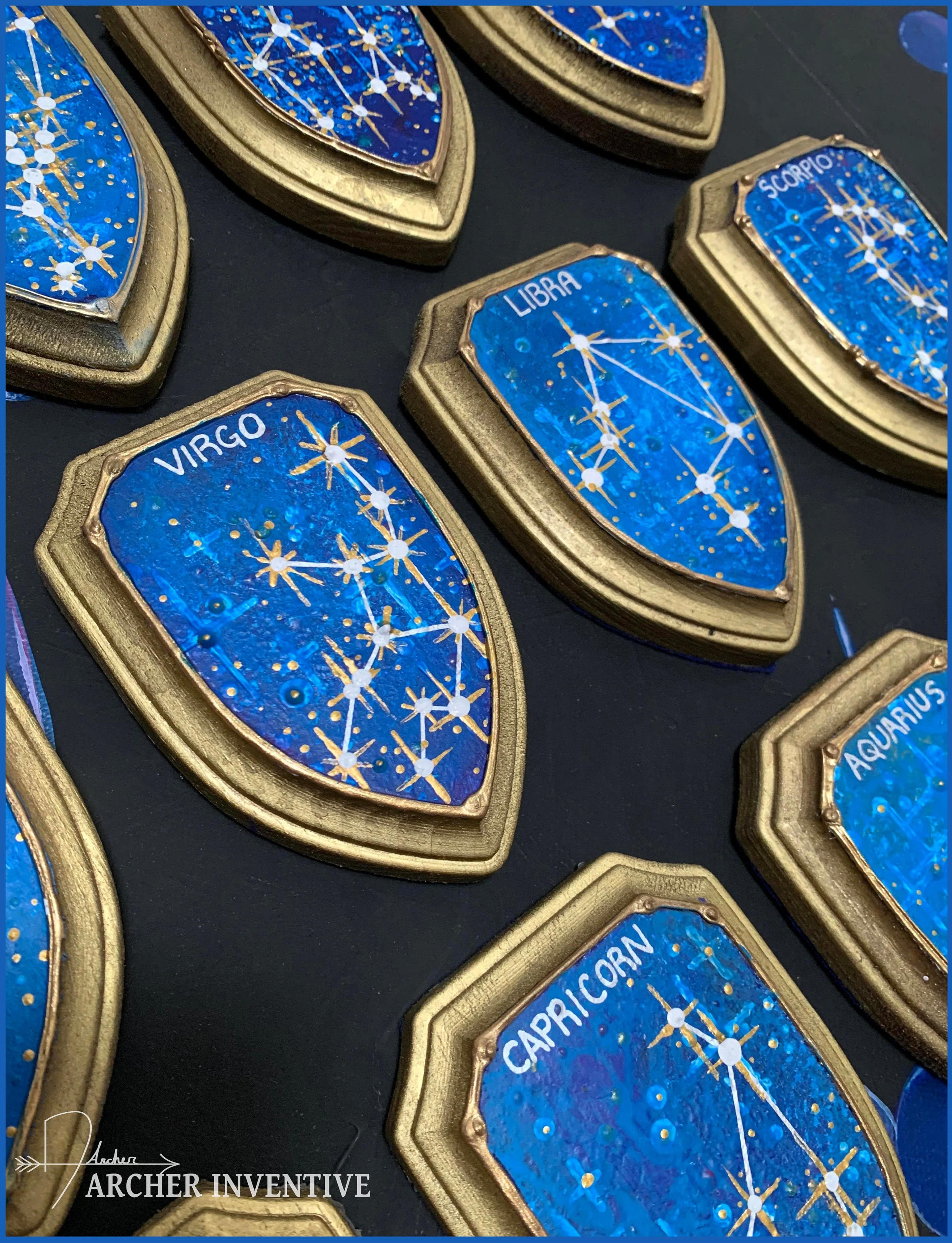 Astrology Wall Shield: Single