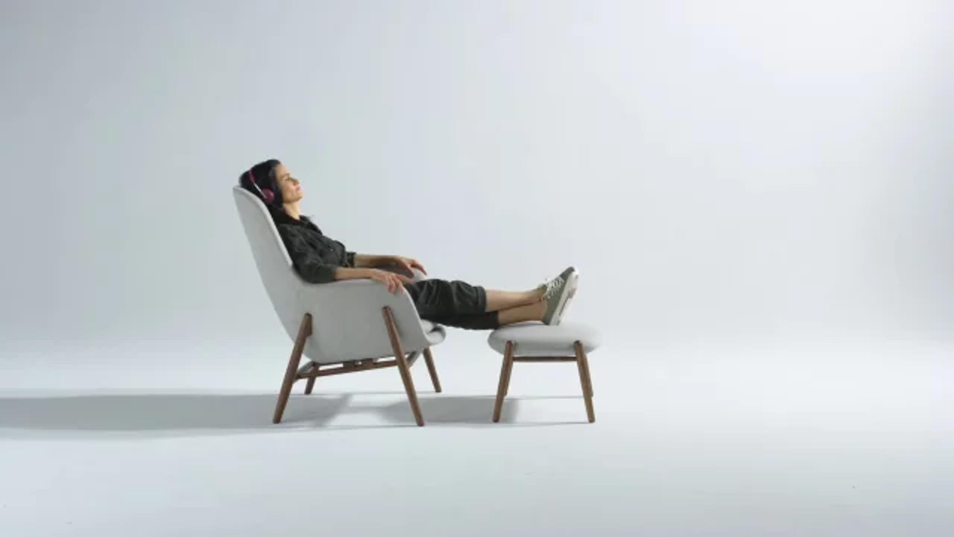 Nora Lounge Chair and Ottoman - Design Within Reach