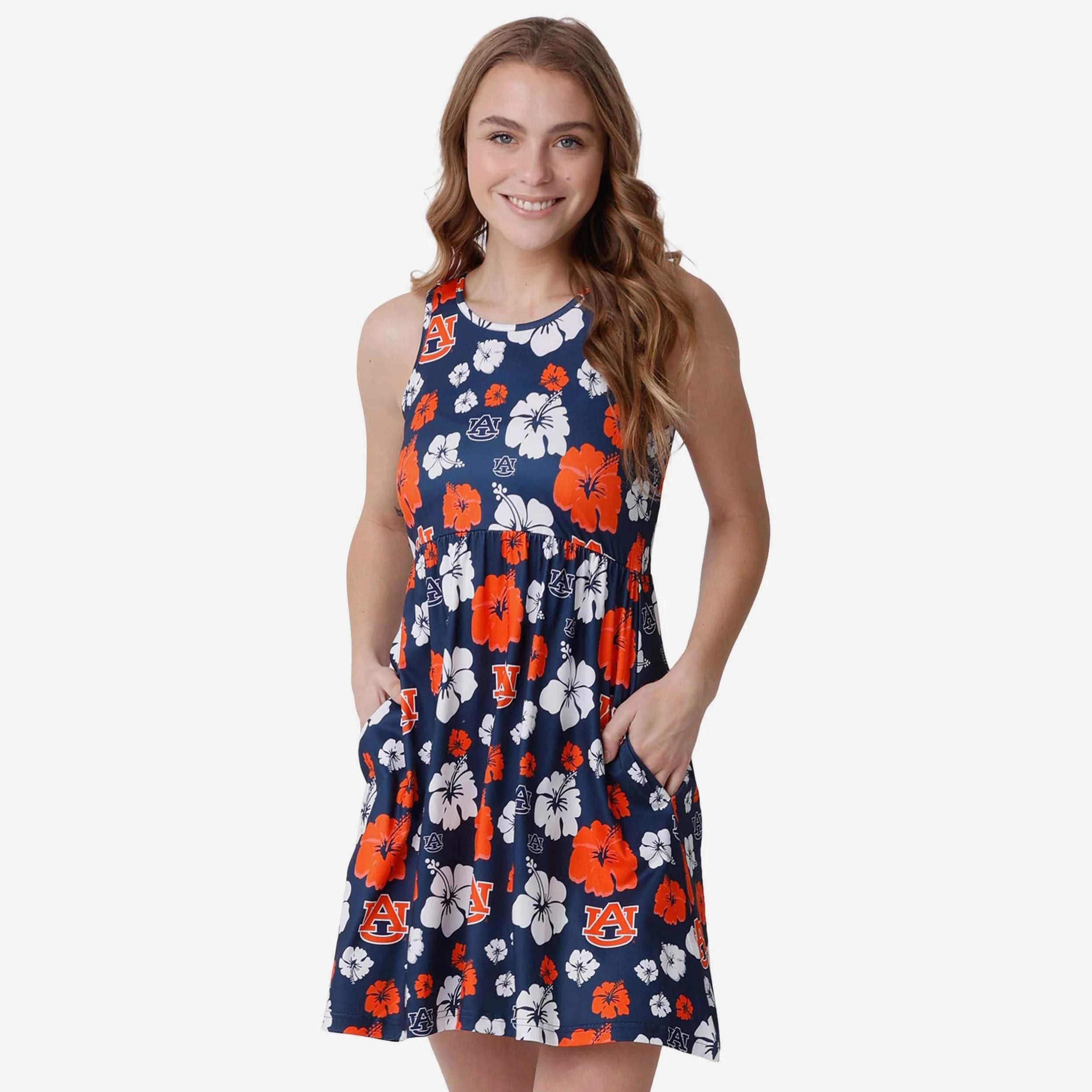 Auburn Tigers Womens Fan Favorite Floral Sundress FOCO