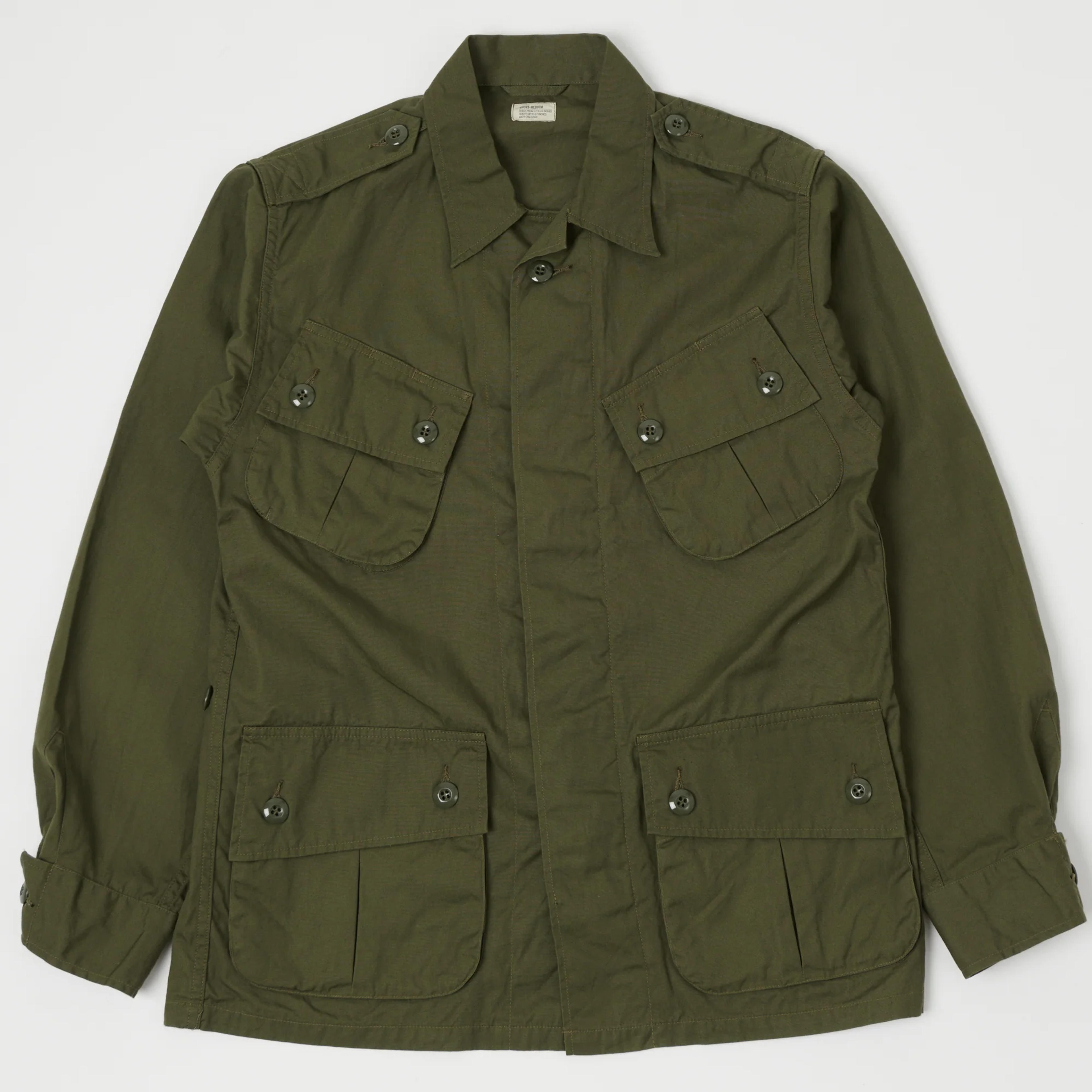 Buzz Rickson's BR12247 Tropical Combat Coat - Olive | Son of a Stag