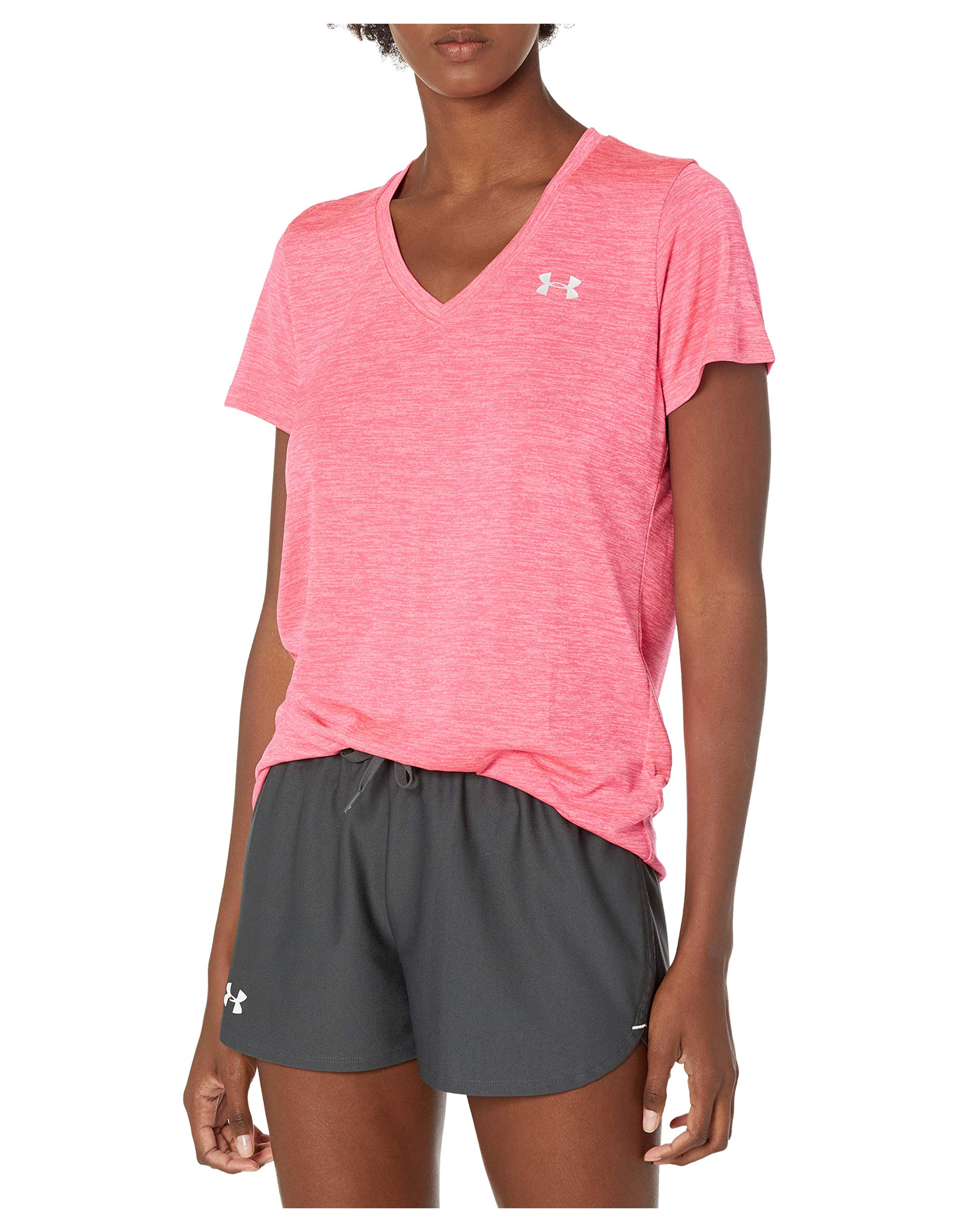 Under Armour Women's Tech Short Sleeve V-neck - Twist