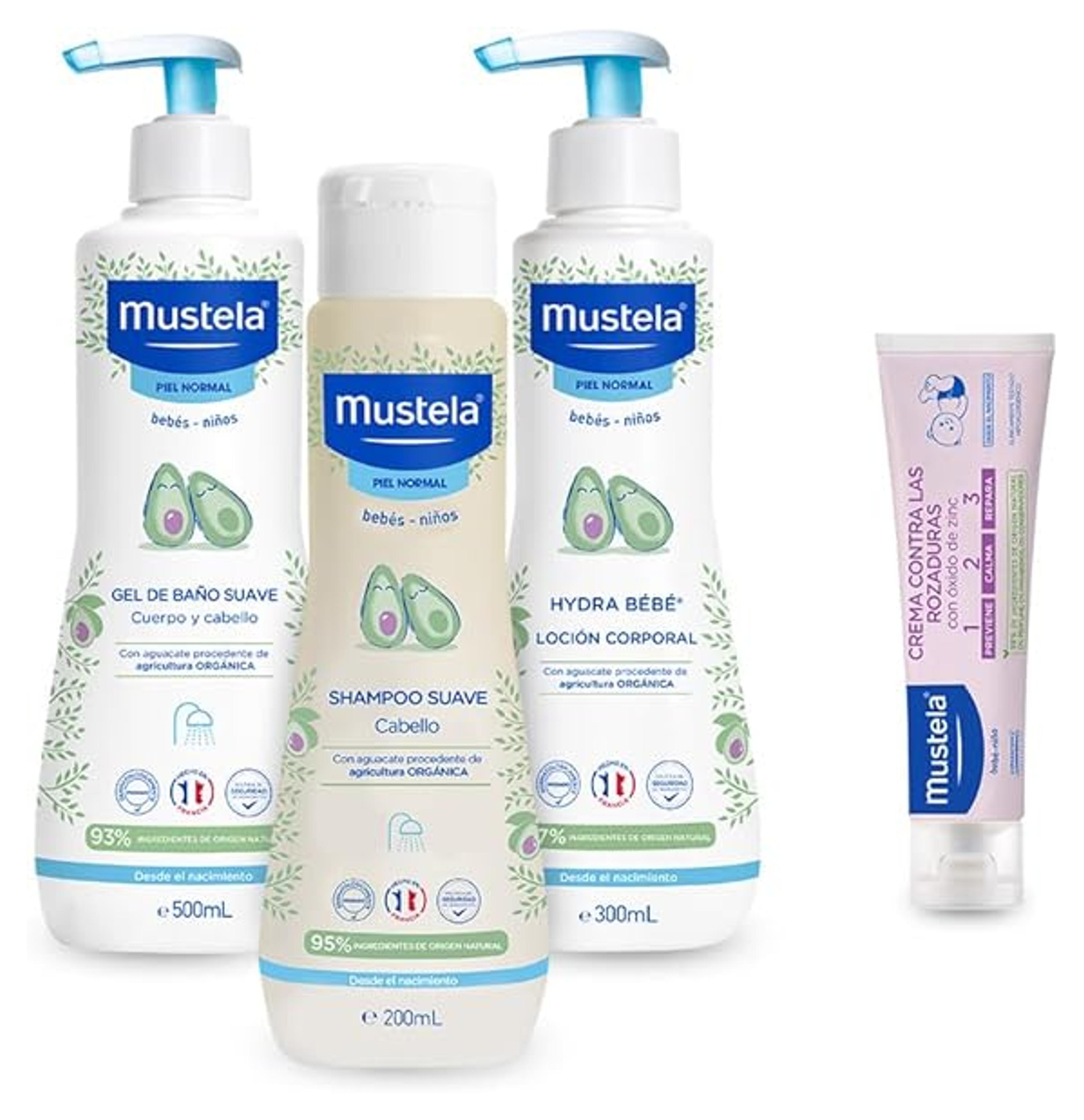 Mustela Pack Esenciales del Nacimiento, 4 productos básicos para tu bebé : Amazon.com.mx: Bebé