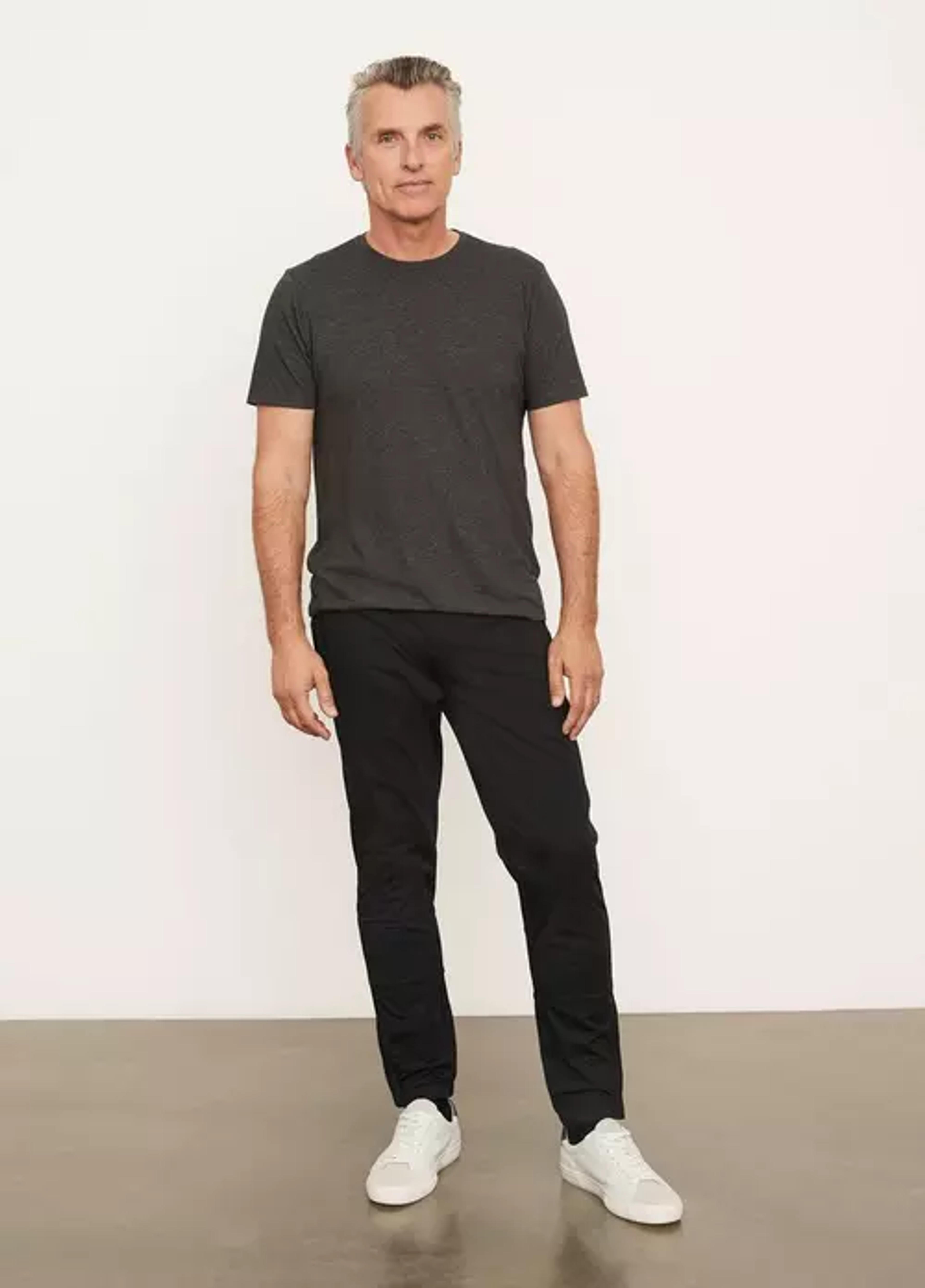 Pima Cotton Crew Neck Tee for Men | Vince