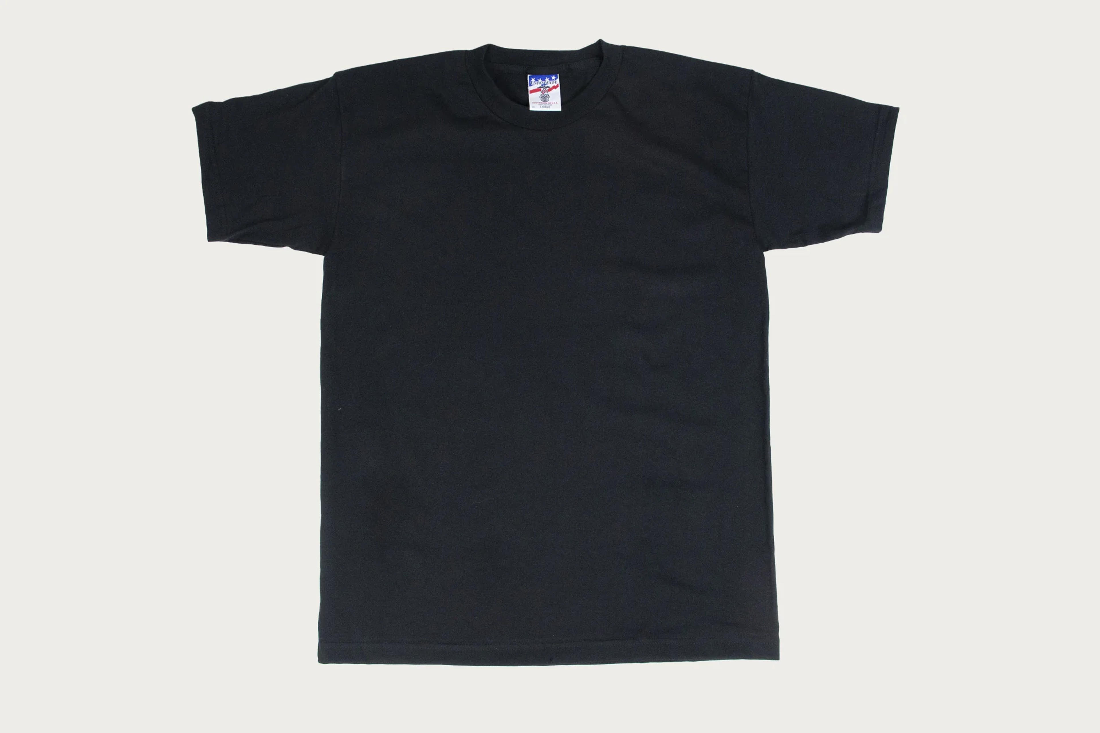 The Teamster Tee - Short-Sleeve Black – Heddels