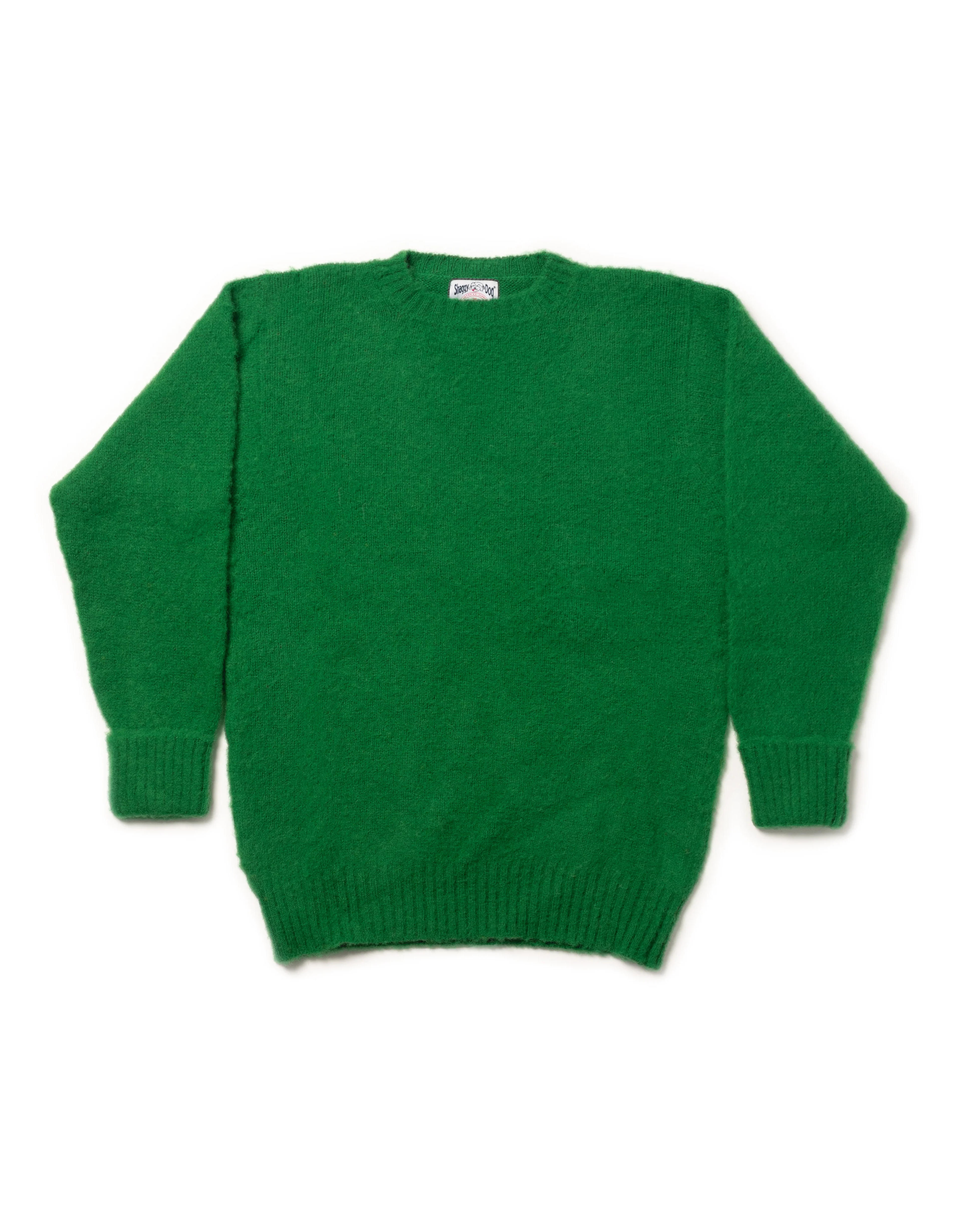 Shaggy Dog Sweater Kelly Green - Classic Fit | Men's Sweaters – J. PRESS