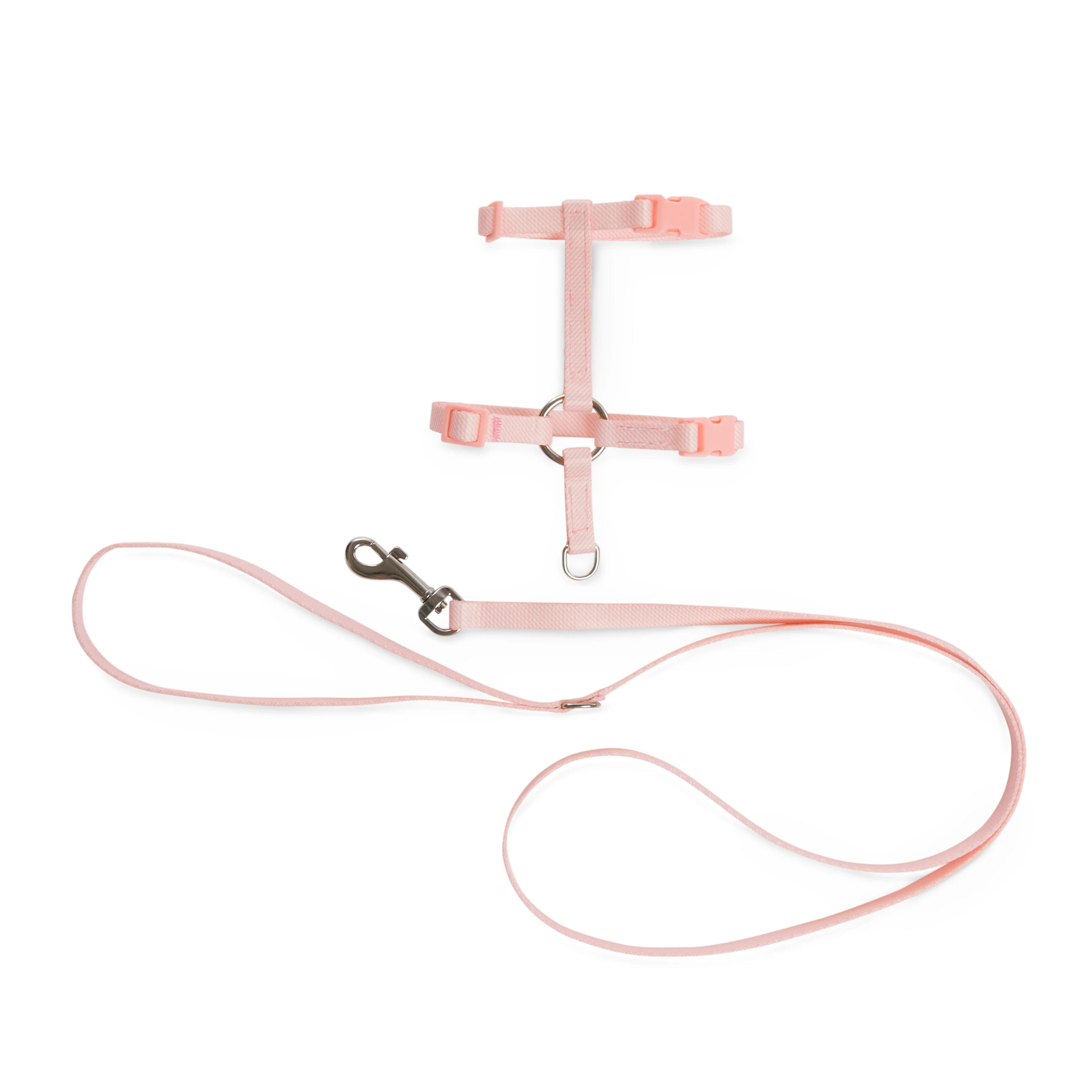 Bond & Co. Pink Seersucker for Style Kitten Harness & Leash Set | Petco