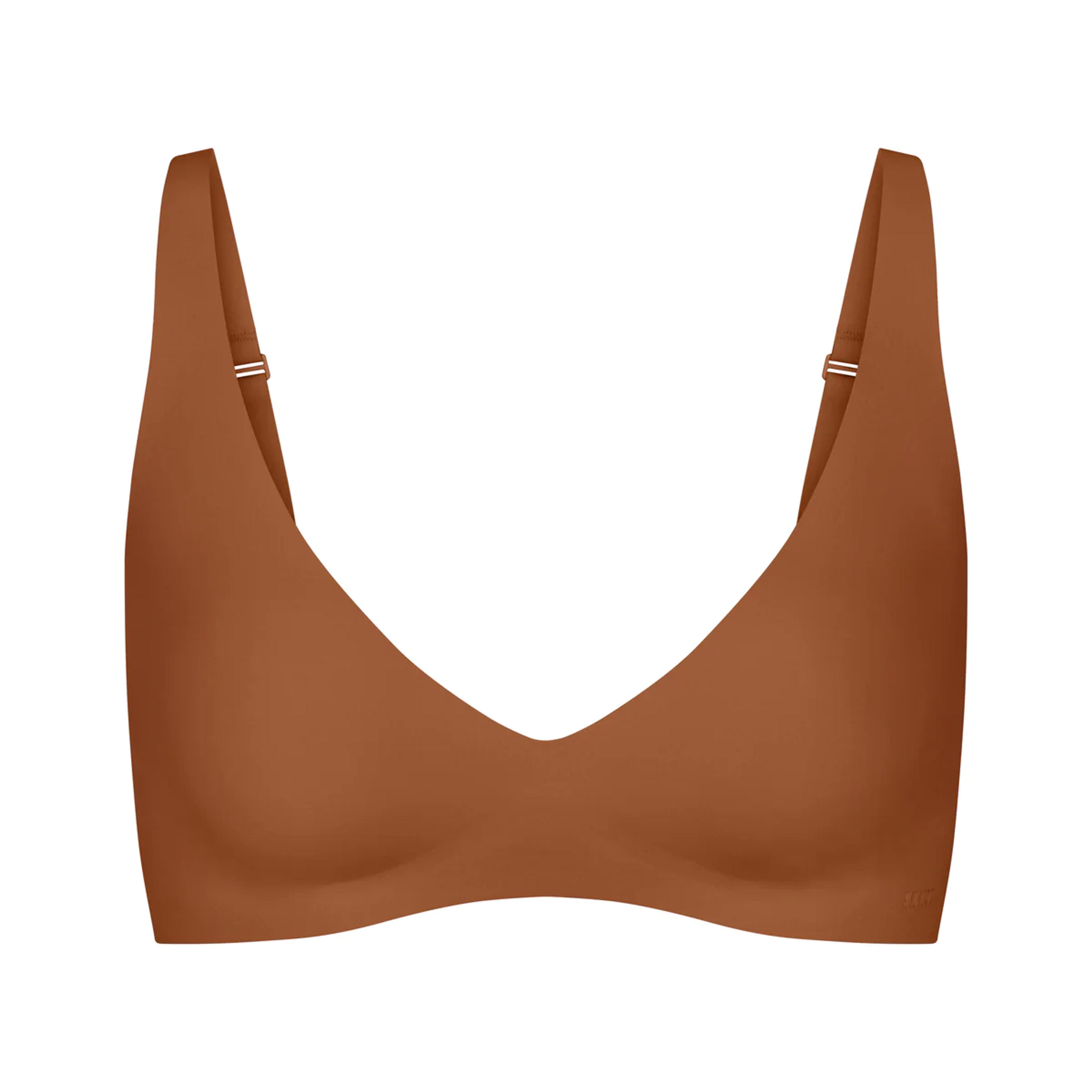 NAKED PLUNGE BRA | BRONZE - NAKED PLUNGE BRA | BRONZE