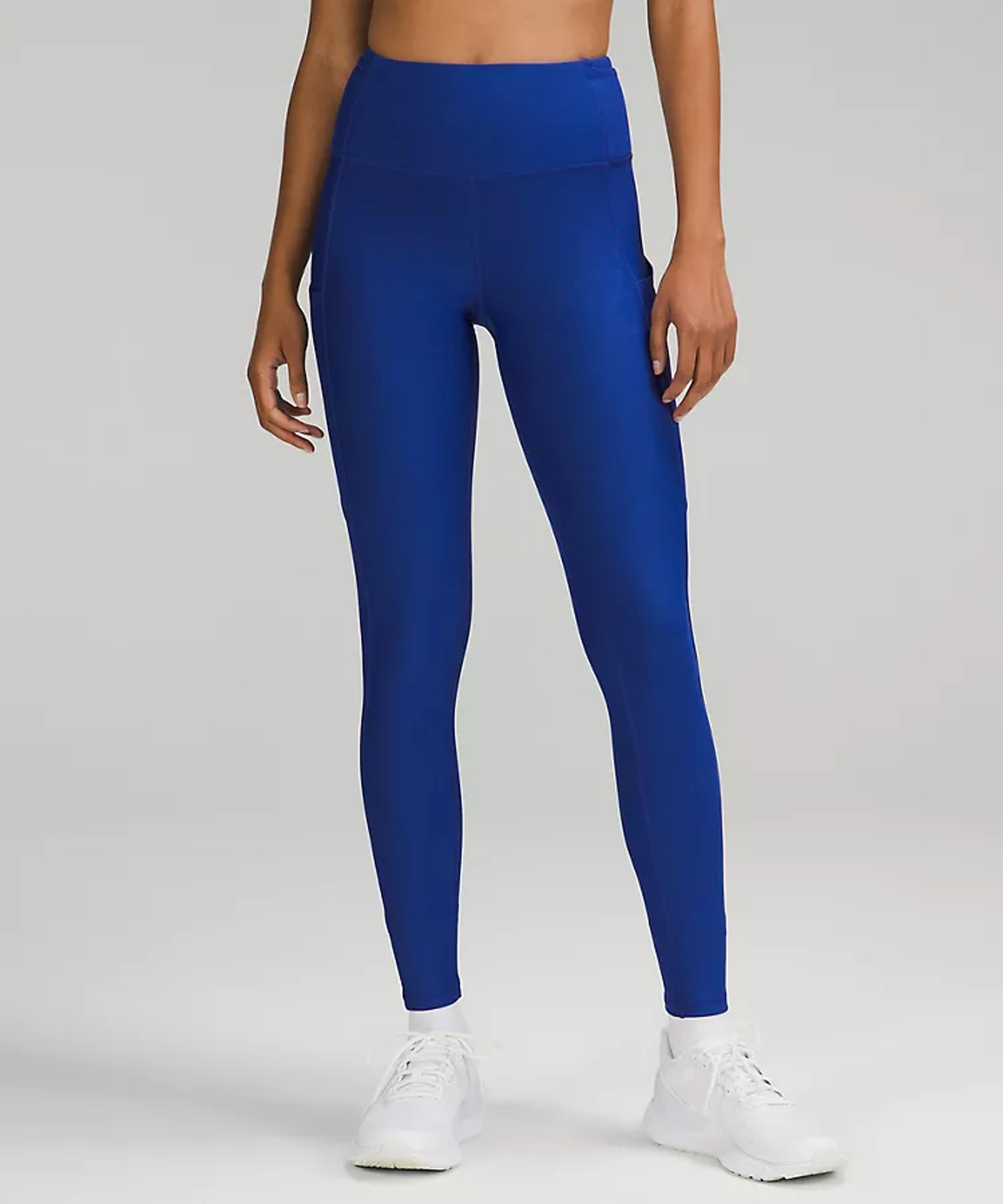 Fast and Free High-Rise Fleece Tight 28" | Women's Pants | lululemon