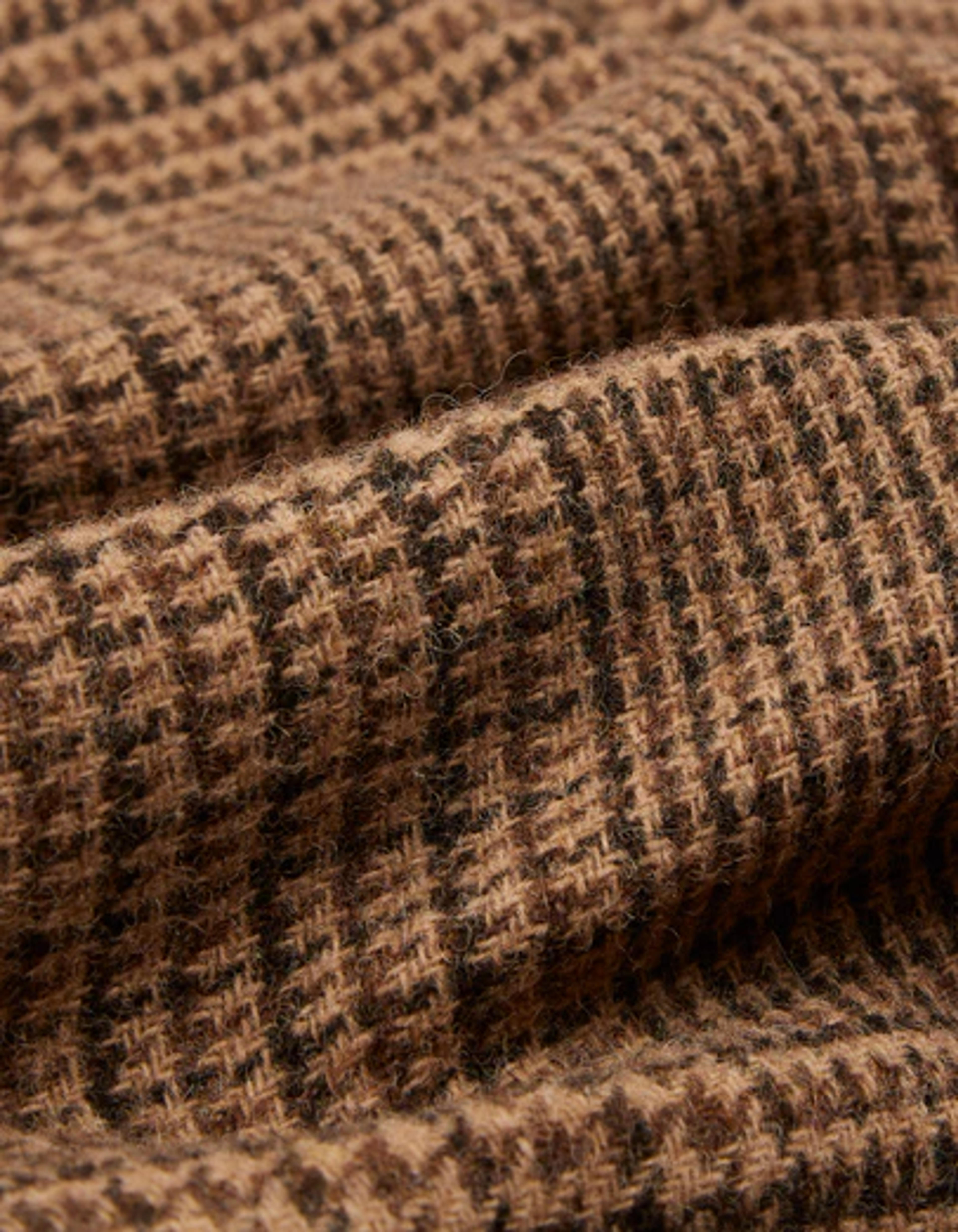 Brown Prince of Wales Check Tweed Blazer – Drakes