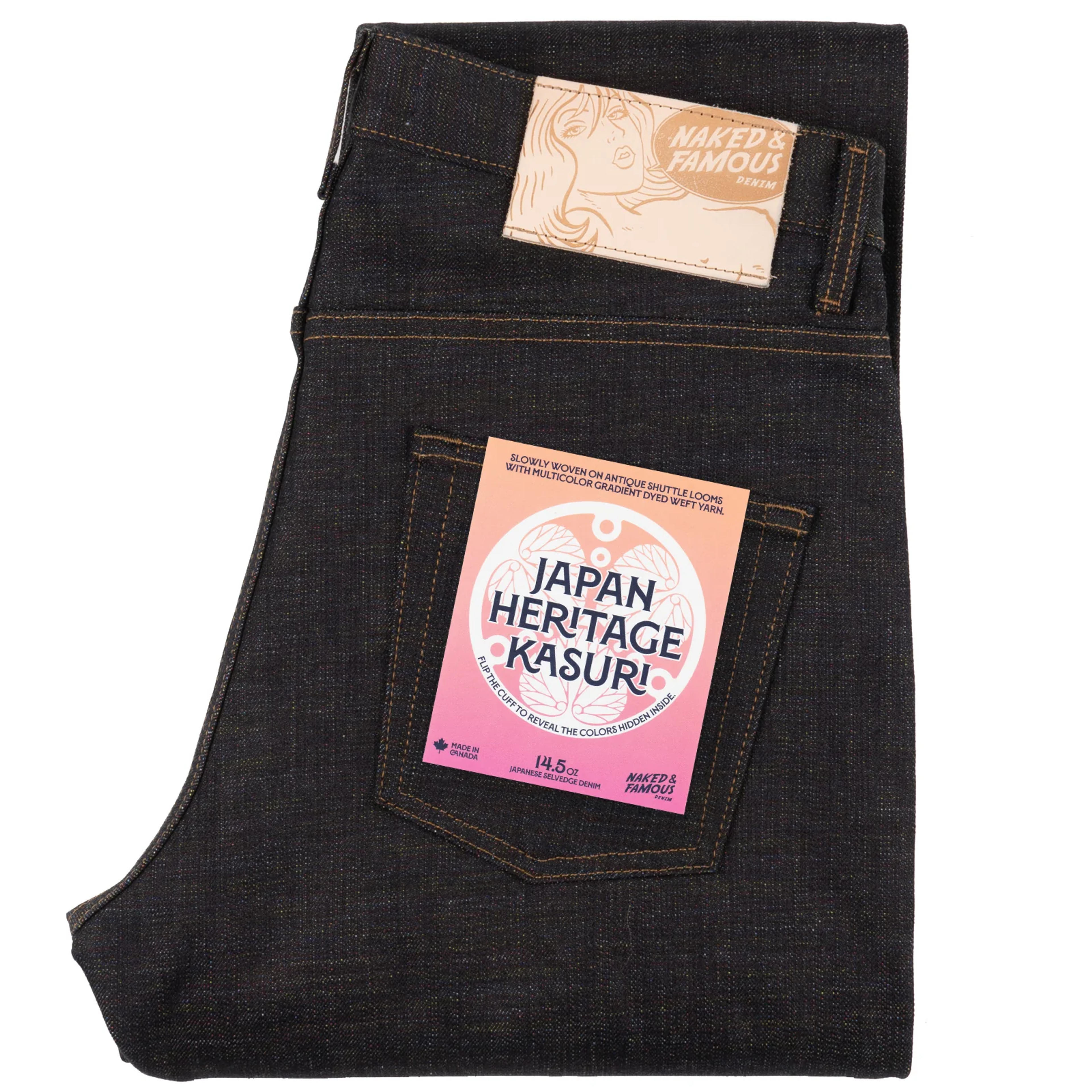 Easy Guy - Japan Heritage Kasuri | Naked & Famous Denim – Tate + Yoko