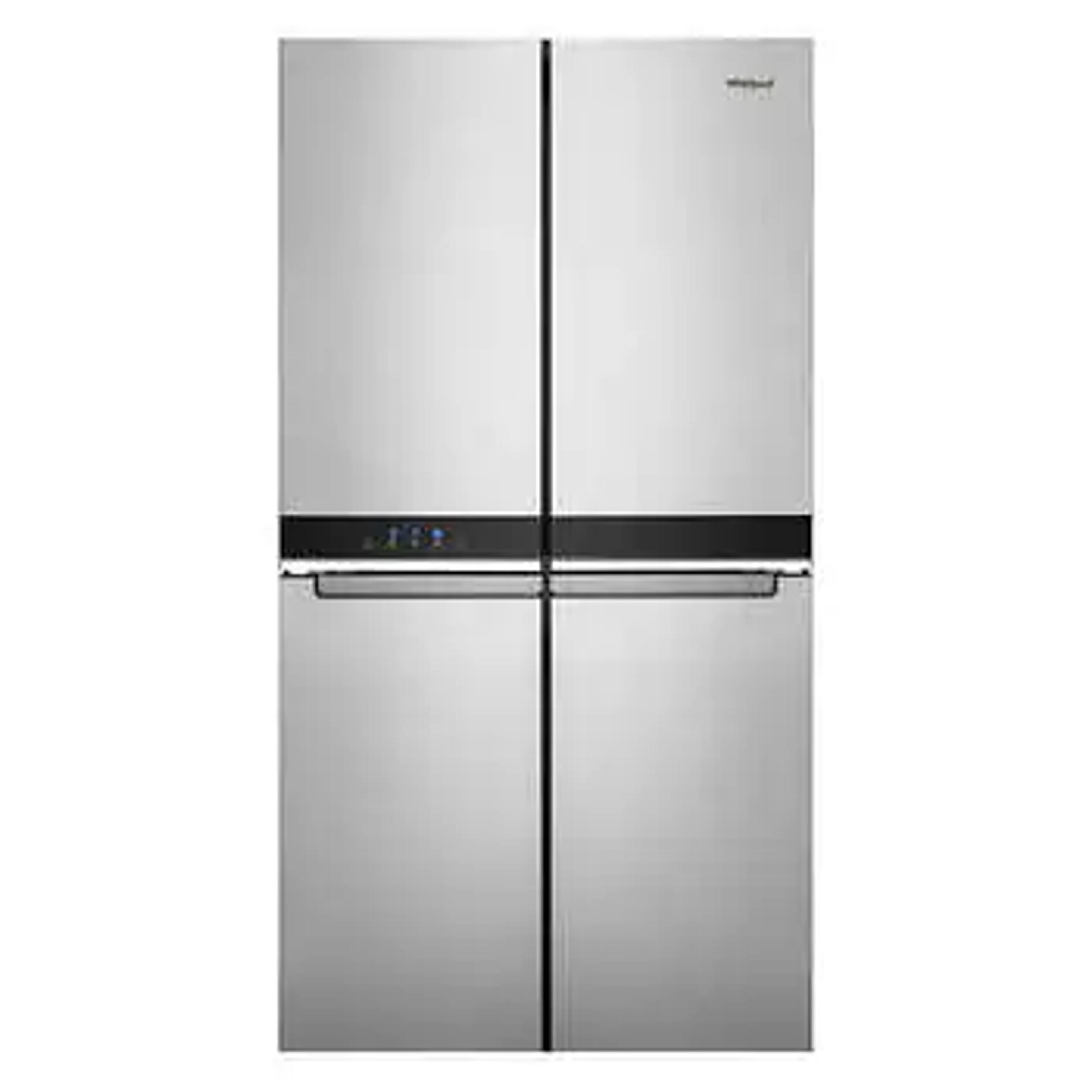 Whirlpool 19.2 cu. ft. Counter Depth 4 Door Refrigerator with Easy Shelves