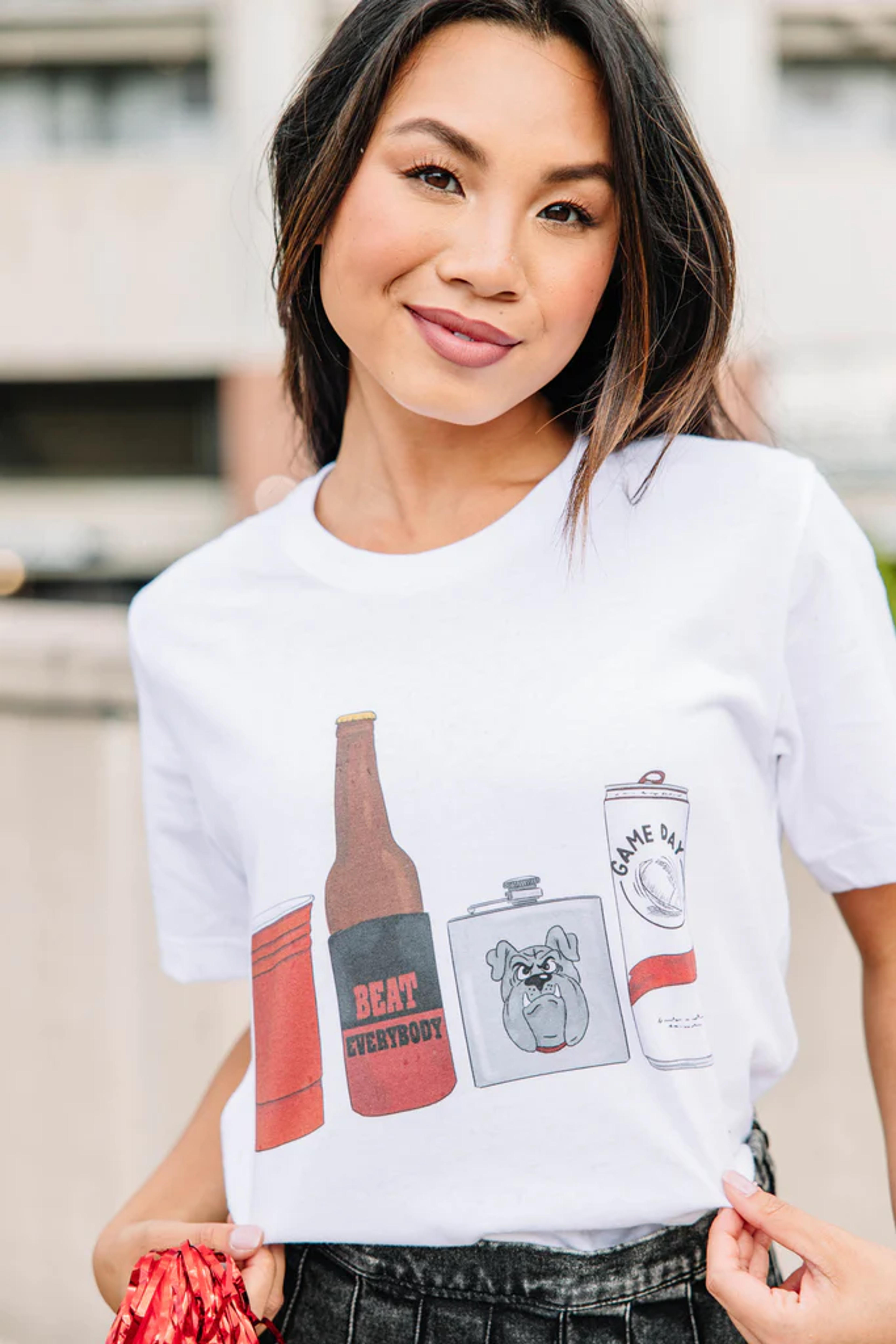 Drink Local Red/Black Gameday Graphic Tee – Shop The Mint