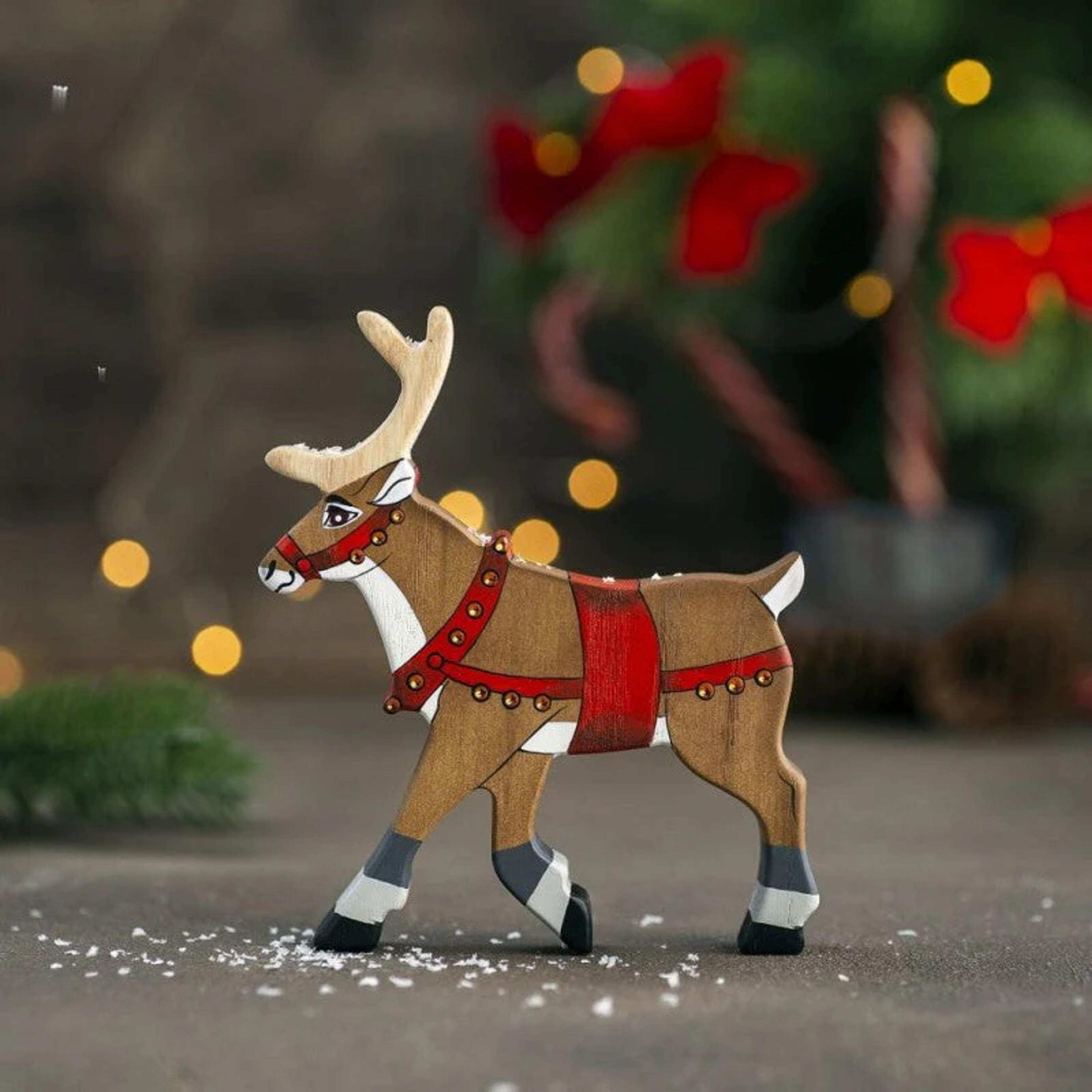 Wooden Reindeer