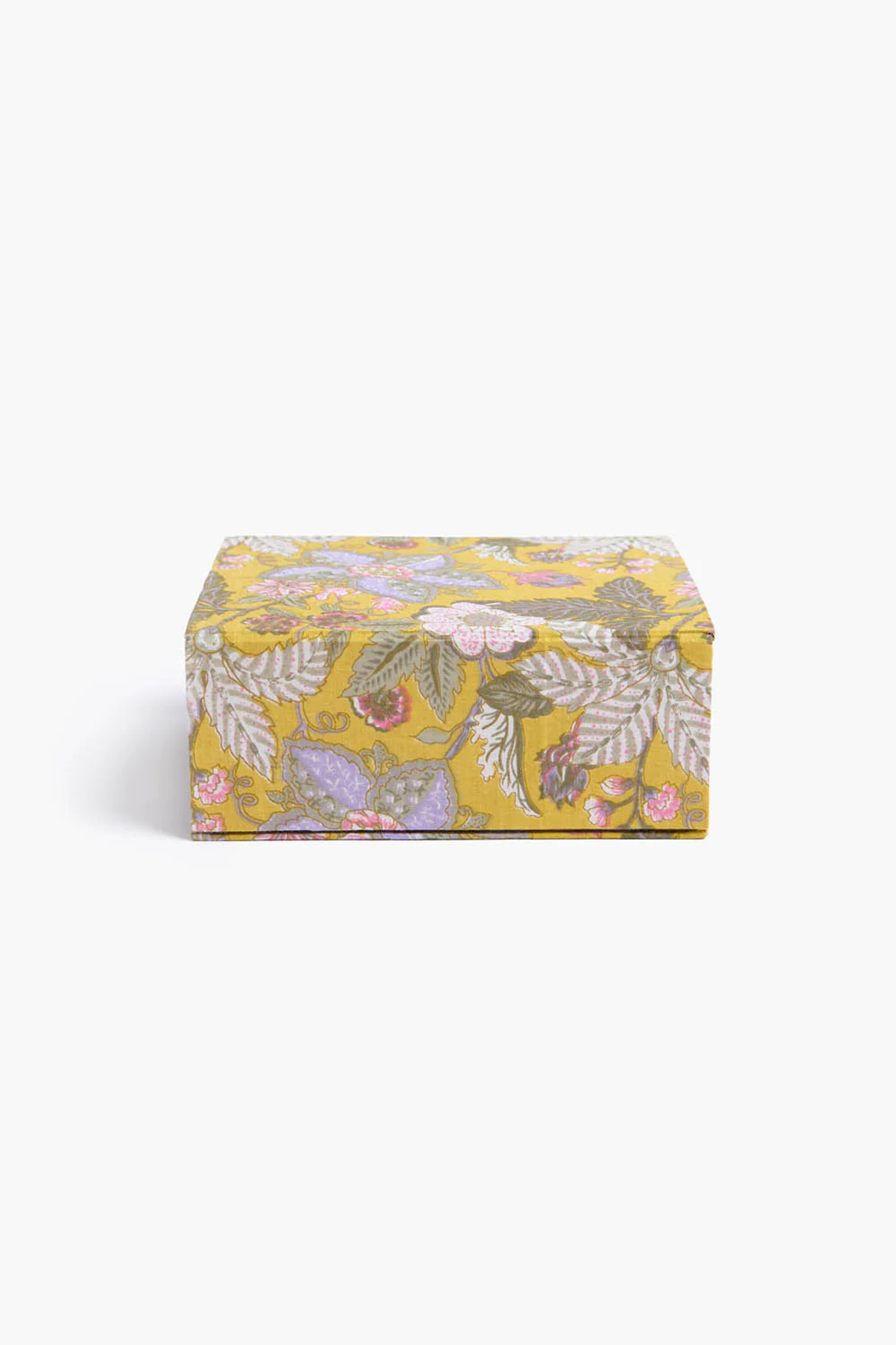 Classic Jewelry Box Yellow