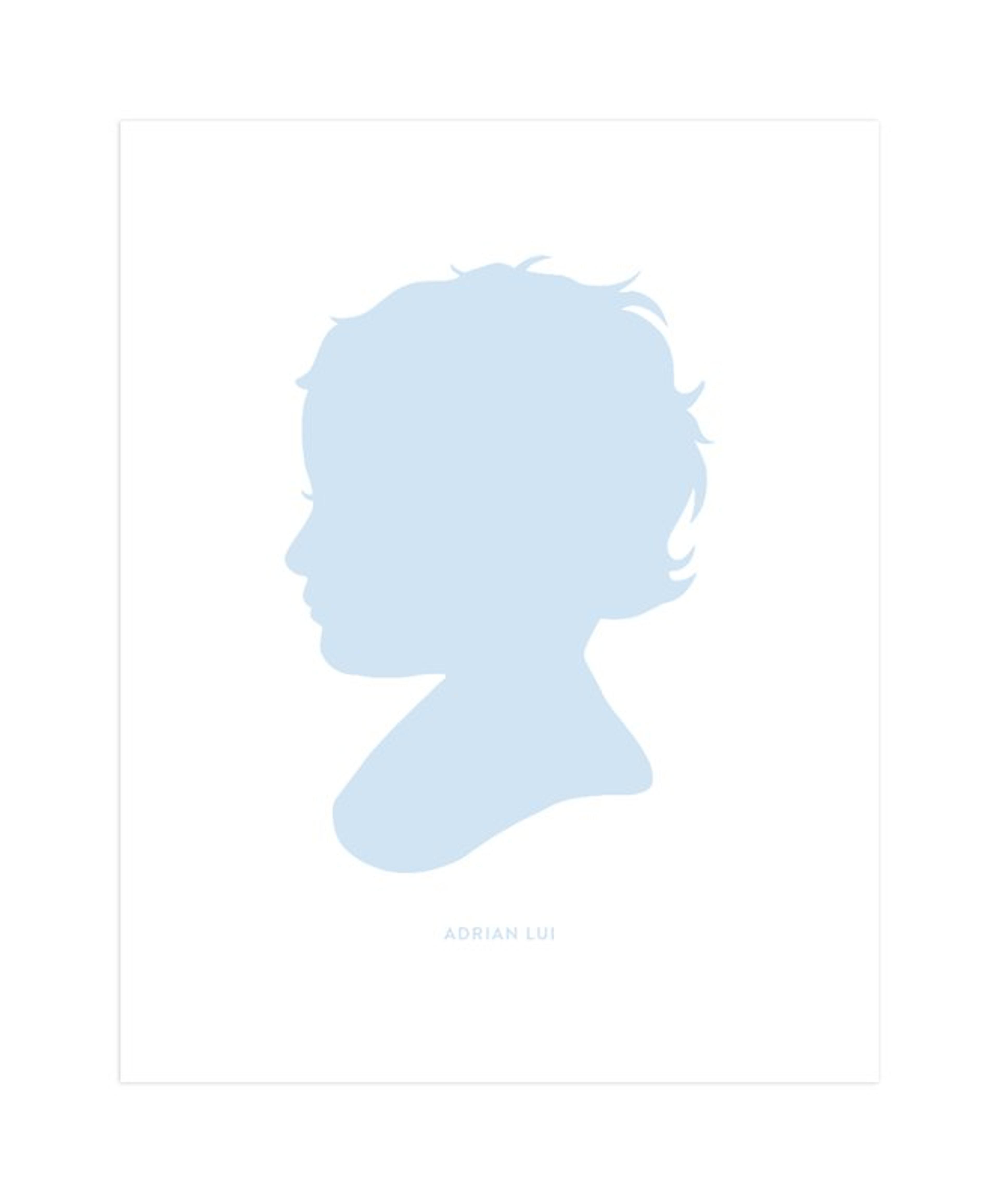 "Custom Silhouette Art" - Silhouette Digital Art by Minted.