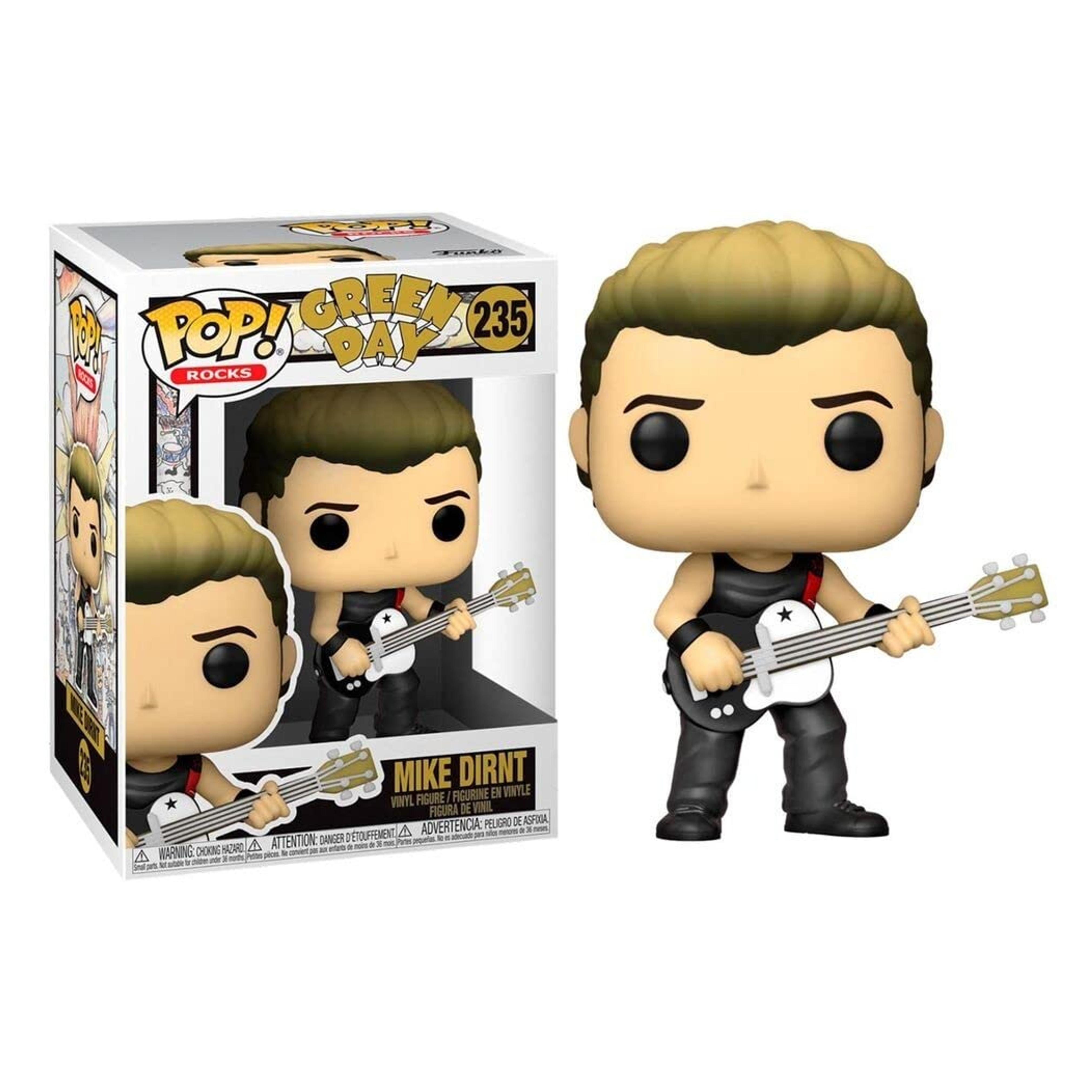 Funko POP Rocks: Green Day - Mike Dirnt, Multicolor