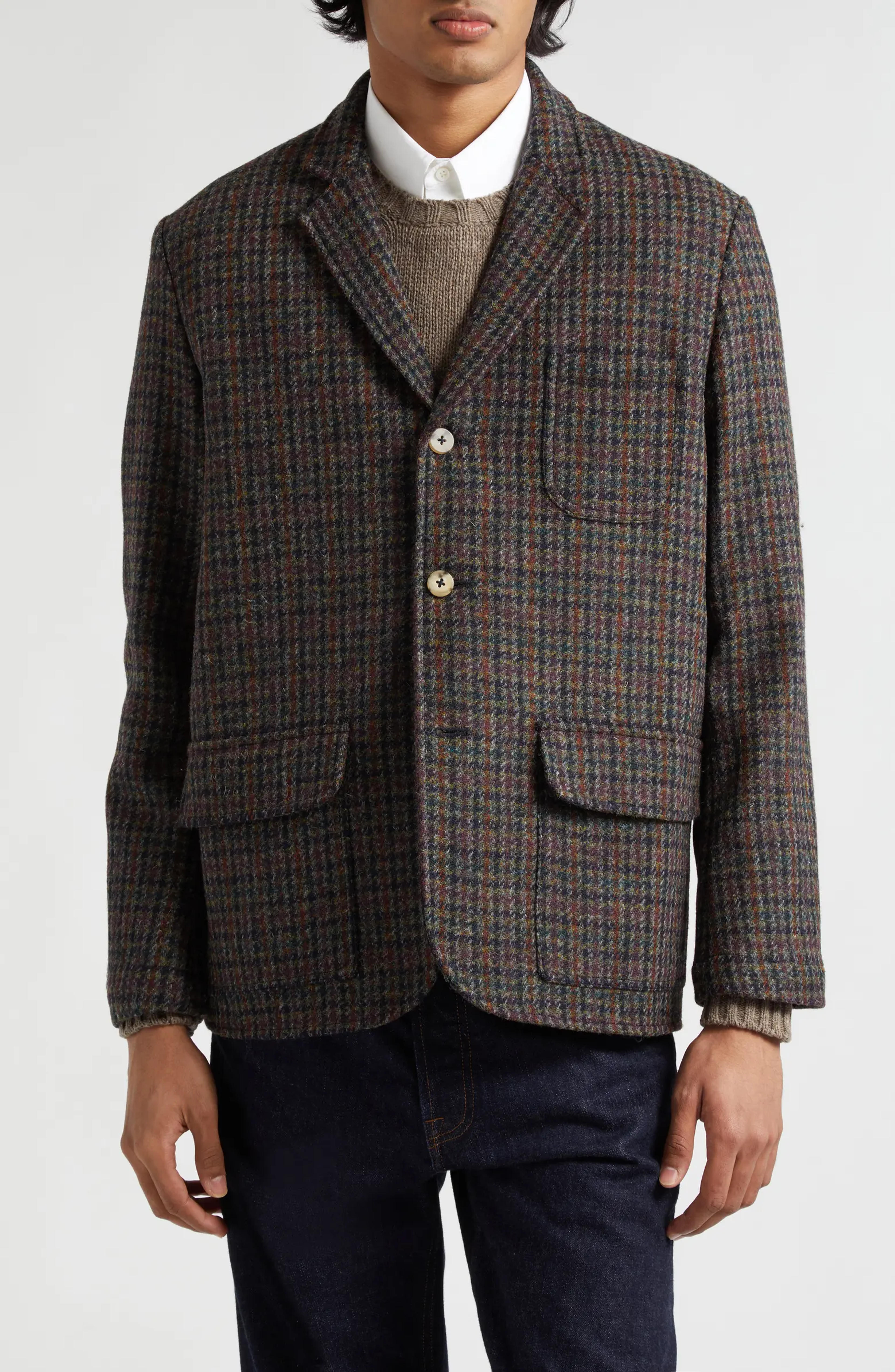 DE BONNE FACTURE Wool Tweed Jacket | Nordstrom