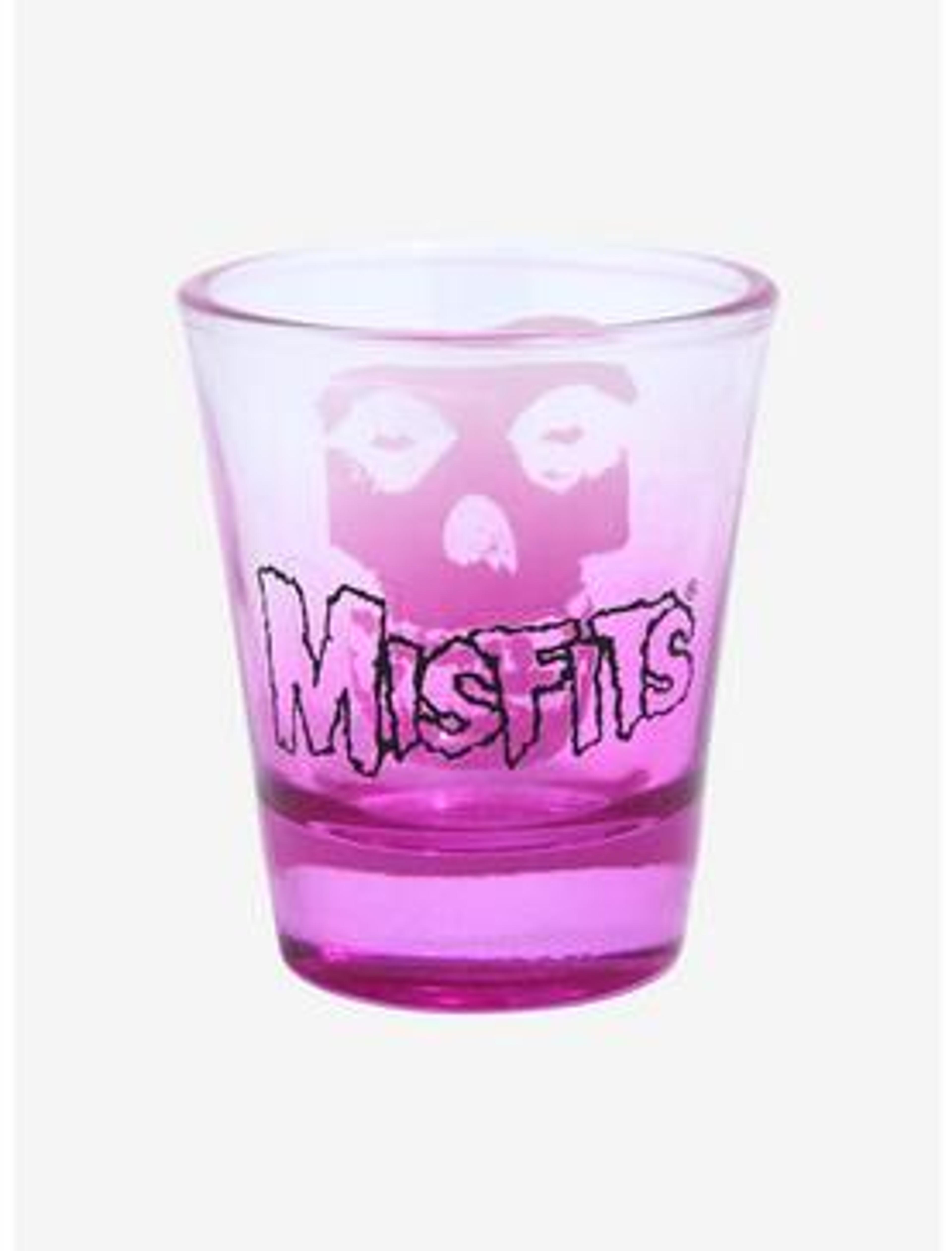 Misfits Fiend Skull Mini Glass | Hot Topic
