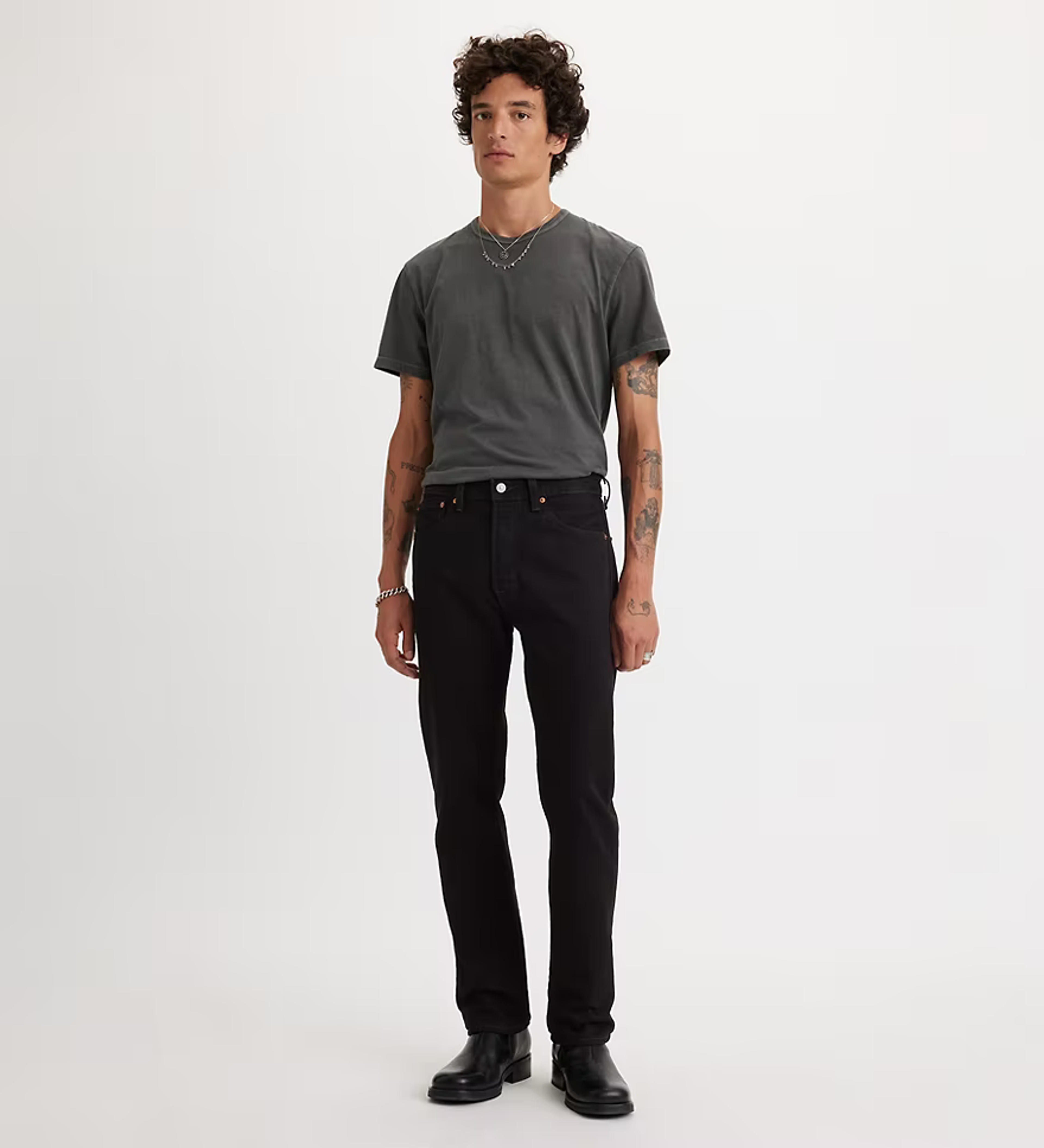 501® Original Fit Men's Jeans - Black | Levi's® US