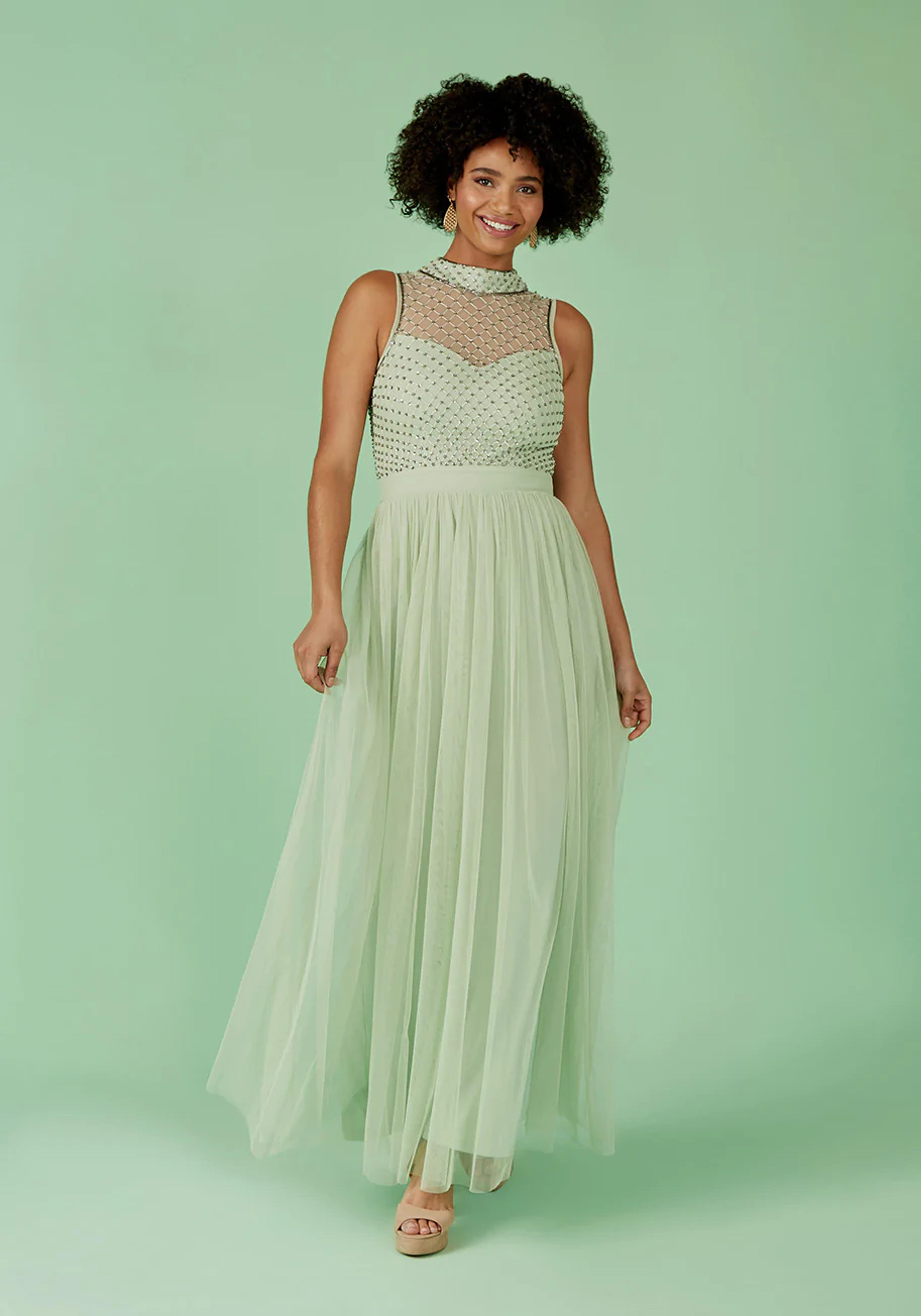 An Unforgettable Evening Maxi Dress - Green / 6 (UK)