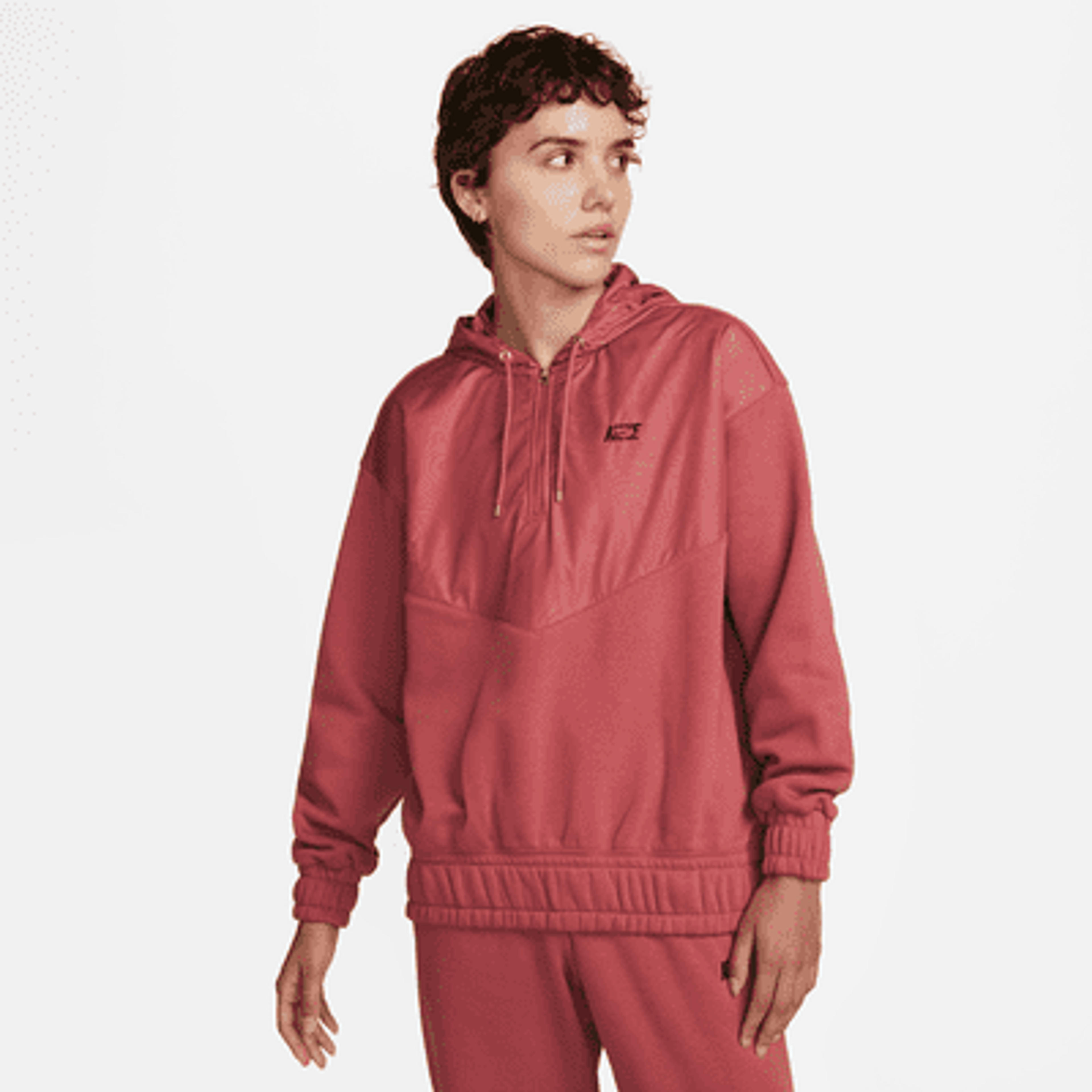 Nike Sportswear Icon Clash Women's 1/4-Zip Fleece Hoodie. Nike.com