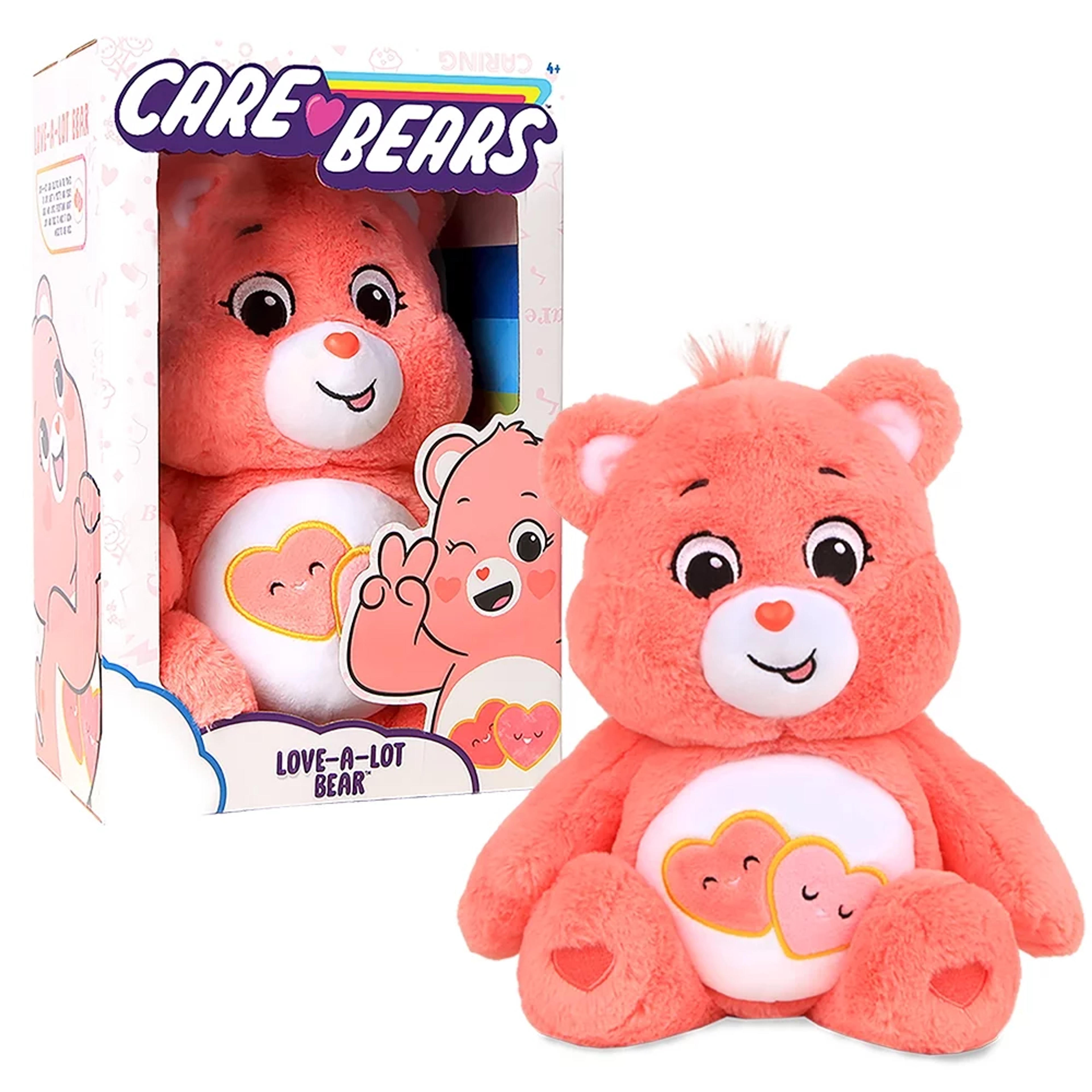 Care Bears 14" Plush - Love-A-Lot Bear - Soft Huggable Material! - Walmart.com