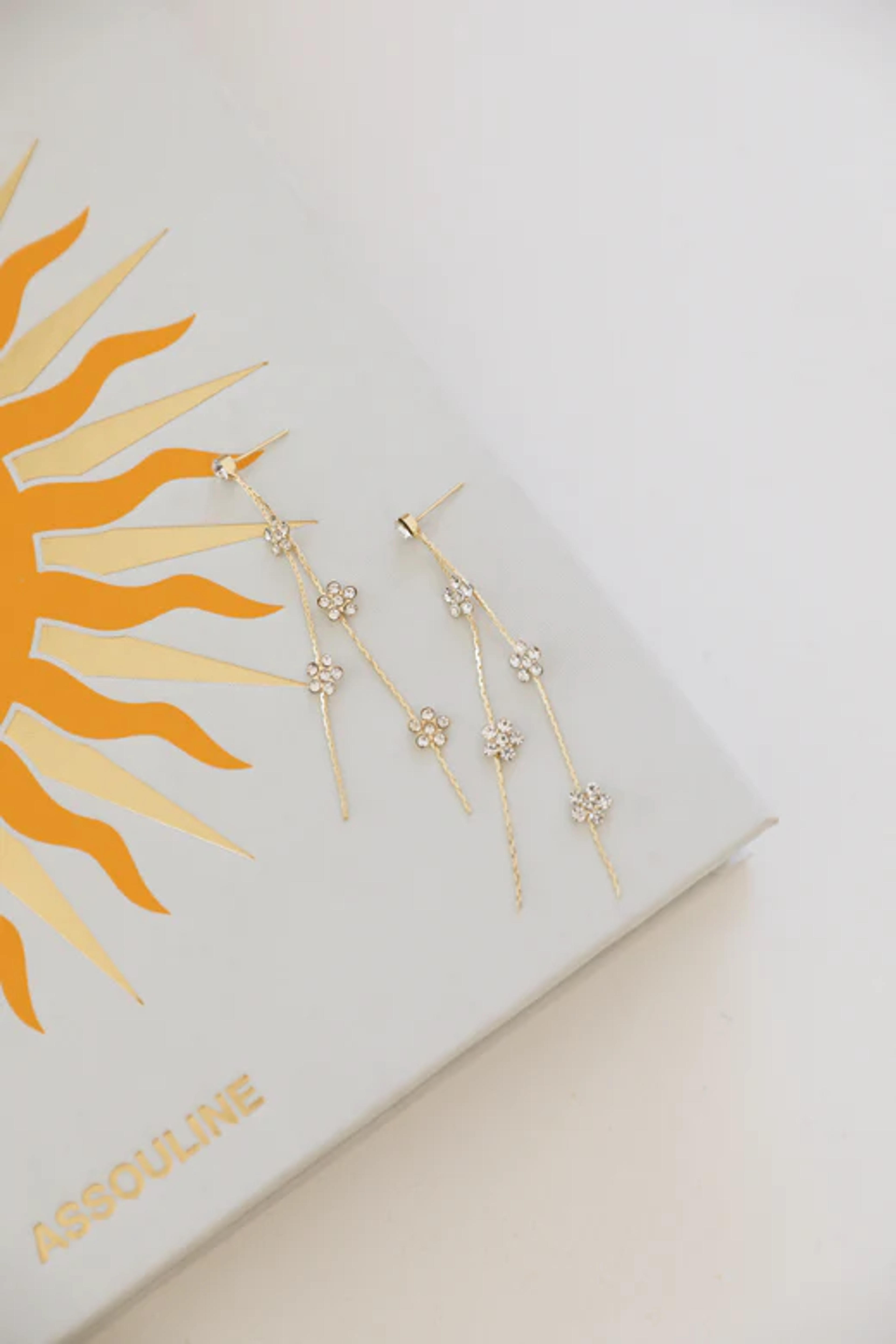 Dazzling Dreams Earrings Gold | Hello Molly