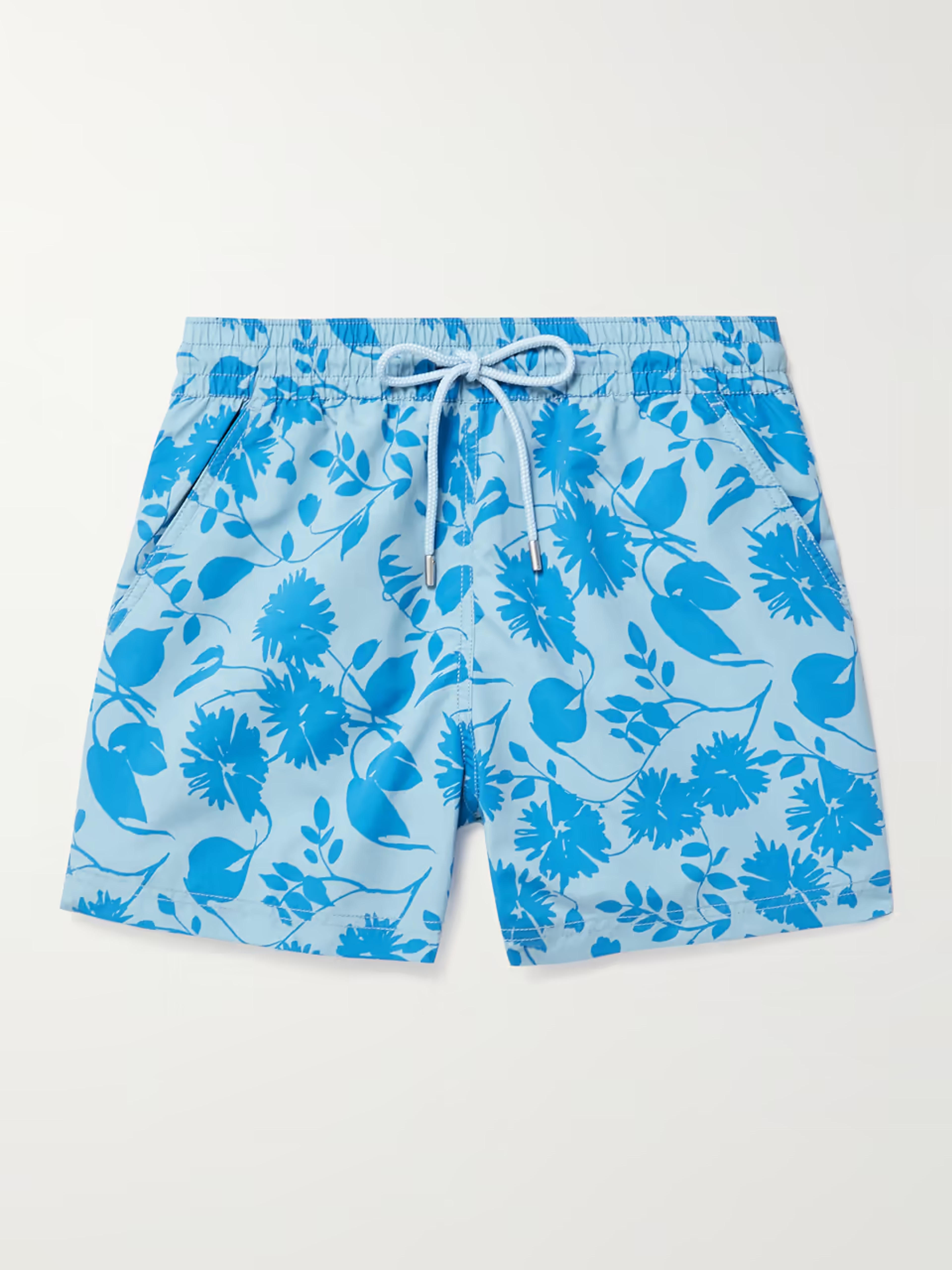 ATALAYE Altura Mid-Length Printed Recycled Swim Shorts | MR PORTER