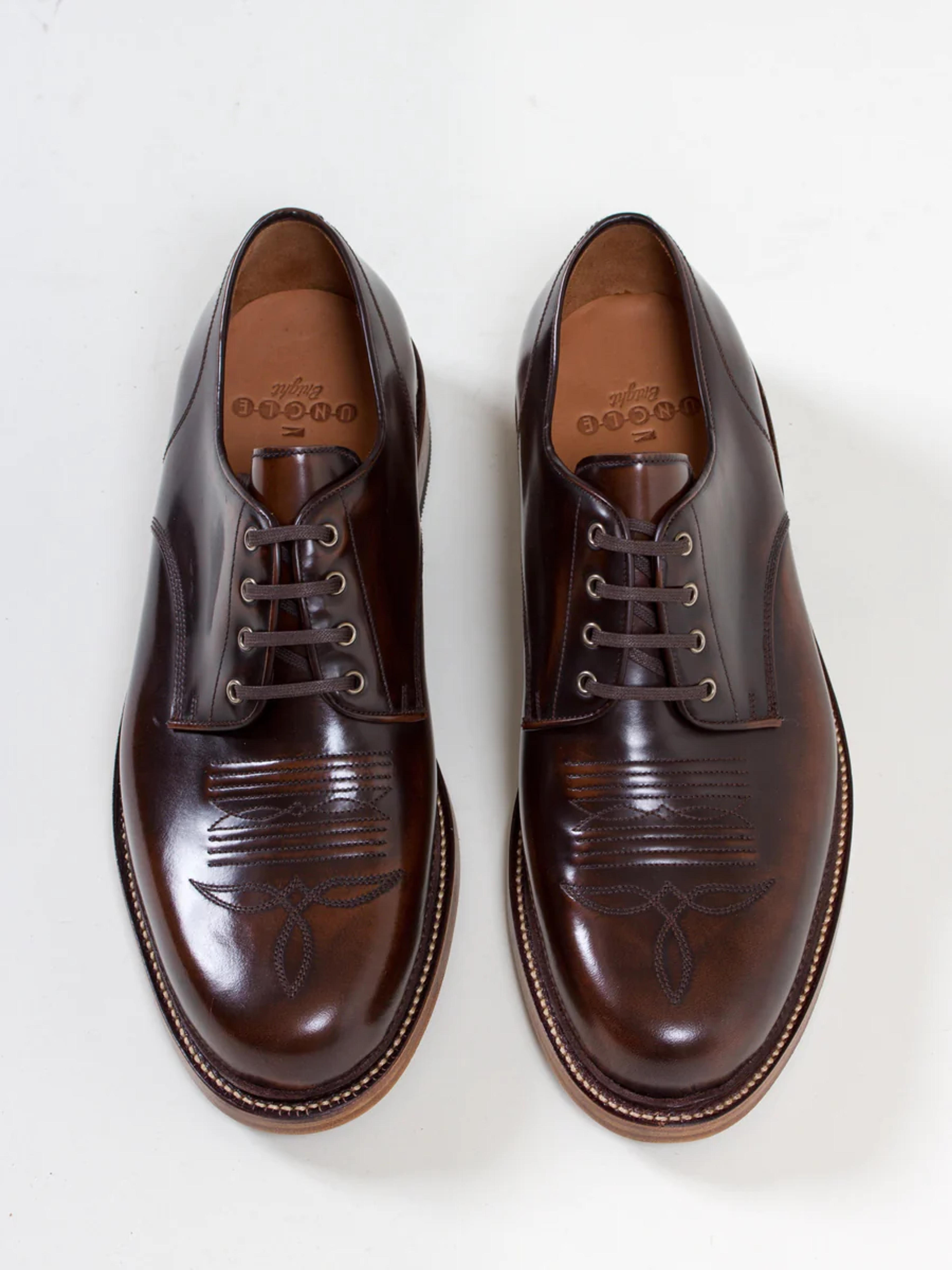 Bright Shoemakers, Western Derby, Cognac Highshine