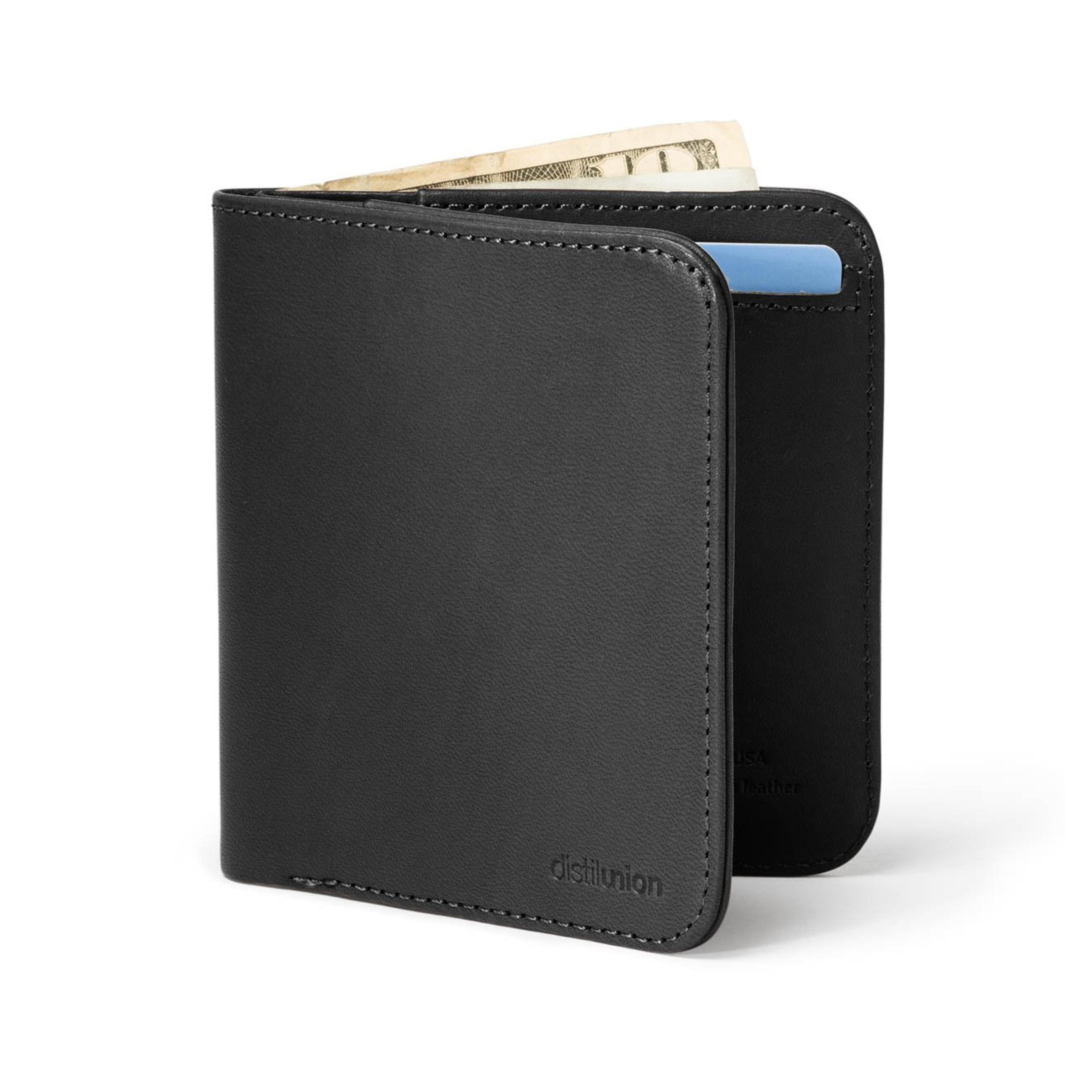 Distil Union Wally Agent Leather Bifold Wallet Billfold