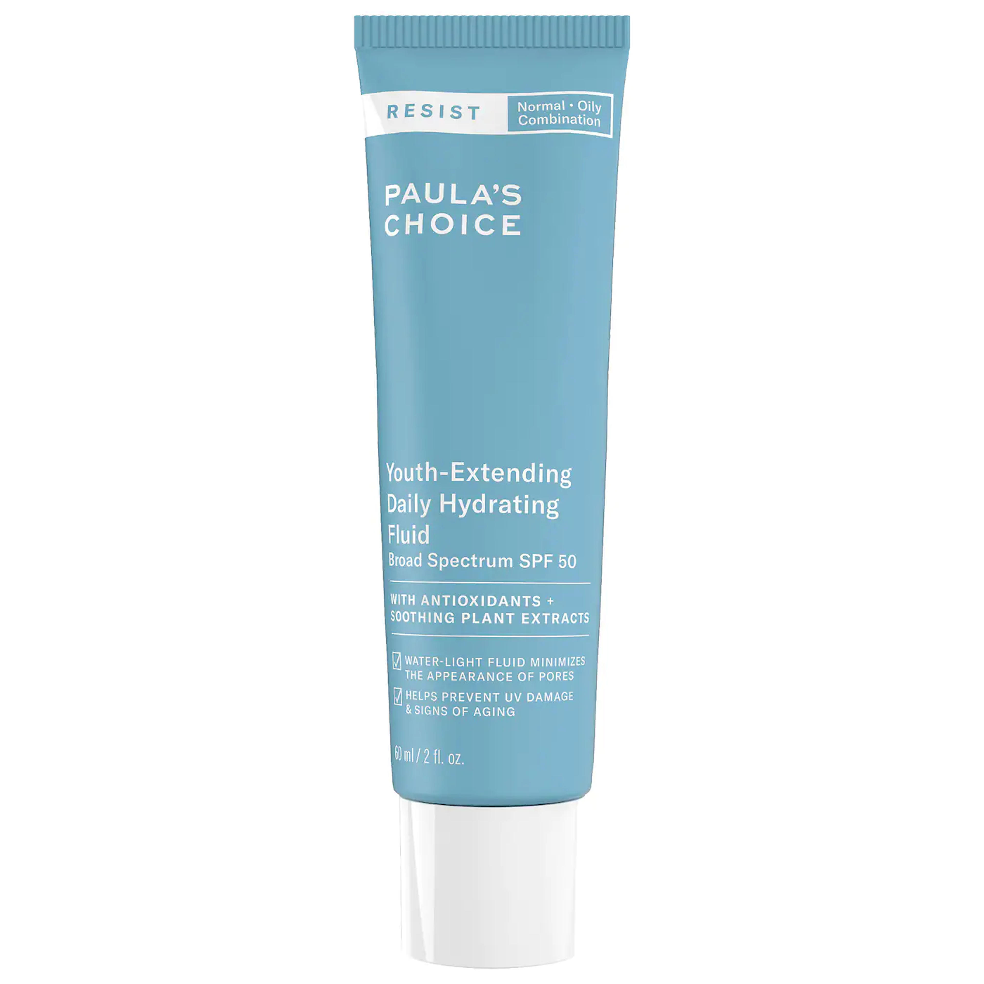 RESIST Youth-Extending Daily Hydrating Fluid SPF 50 - Paula's Choice