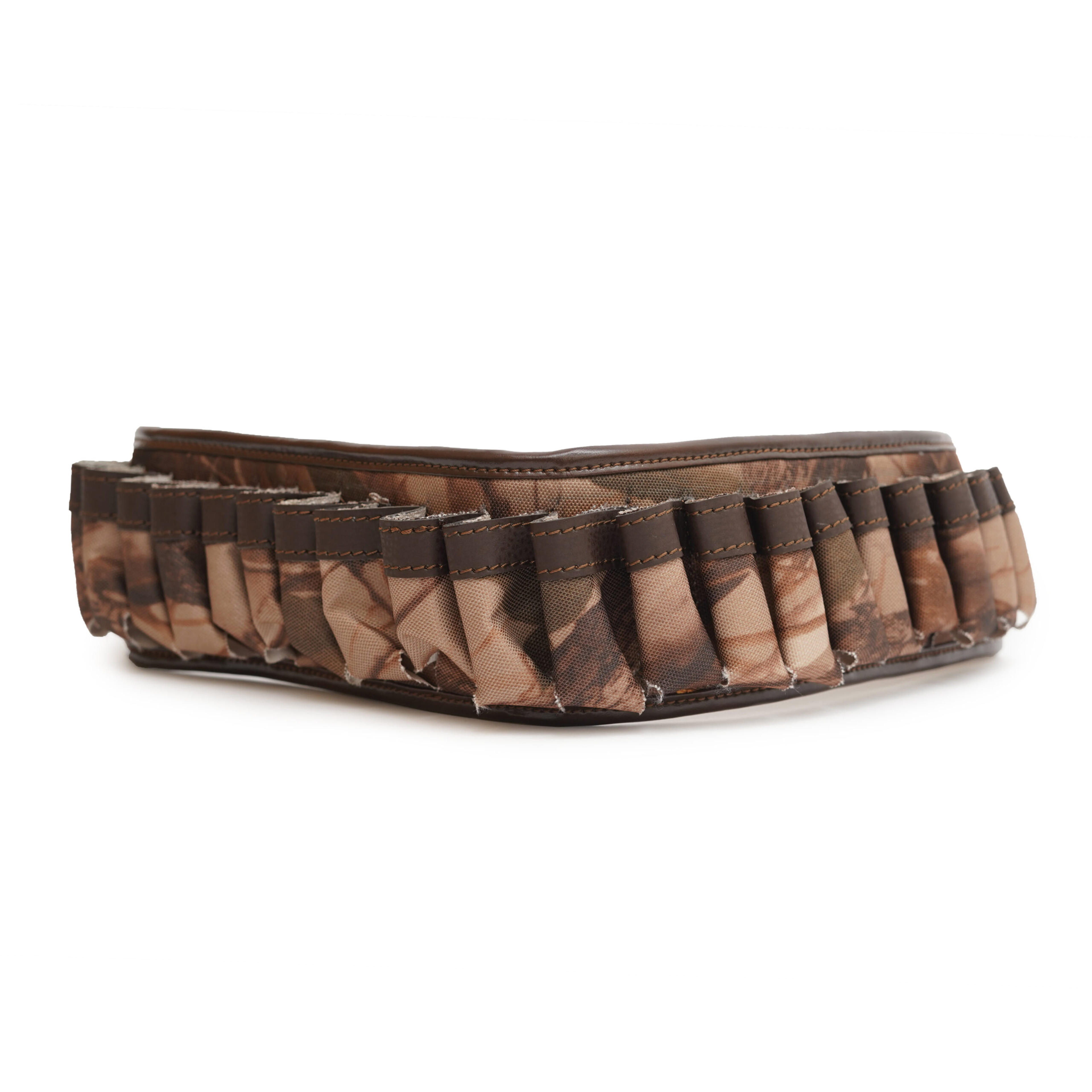 Hunting Leather Canvas Cartridge Belt | Shotgun Shell Holder