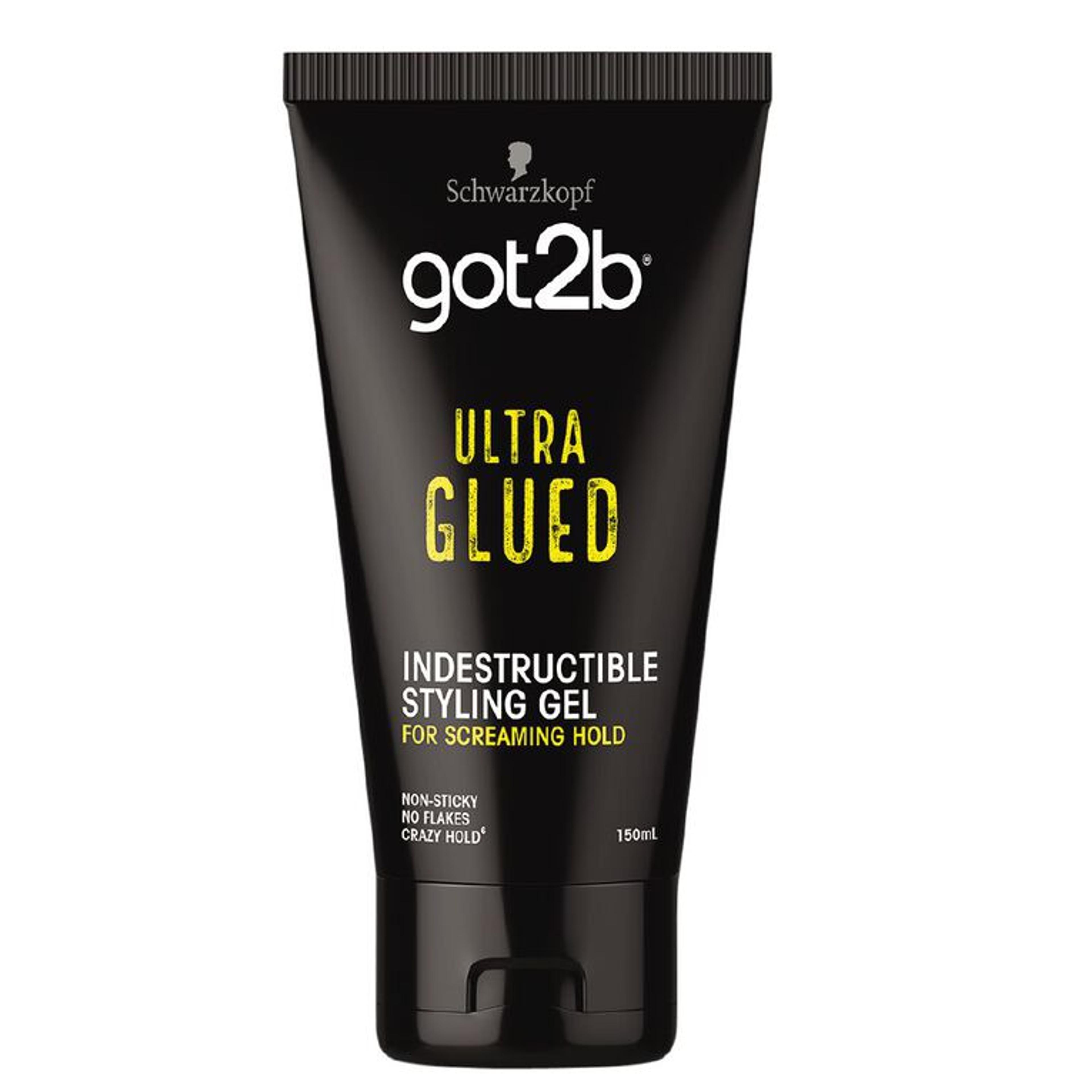 Schwarzkopf Got2b Ultra Glued Styling Gel 150ml