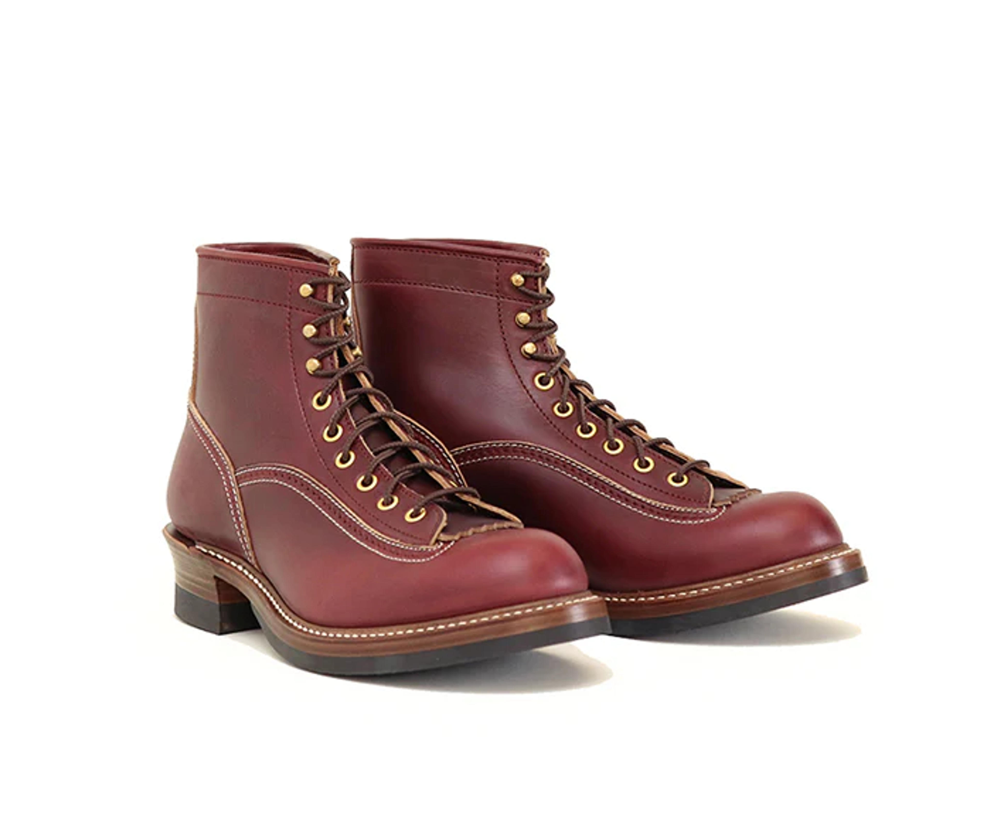 【PRE-ORDER 2024】DONKEY PUNCHER BOOTS / HORWEEN LEATHER CXL BURGUNDY – John Lofgren Bootmaker