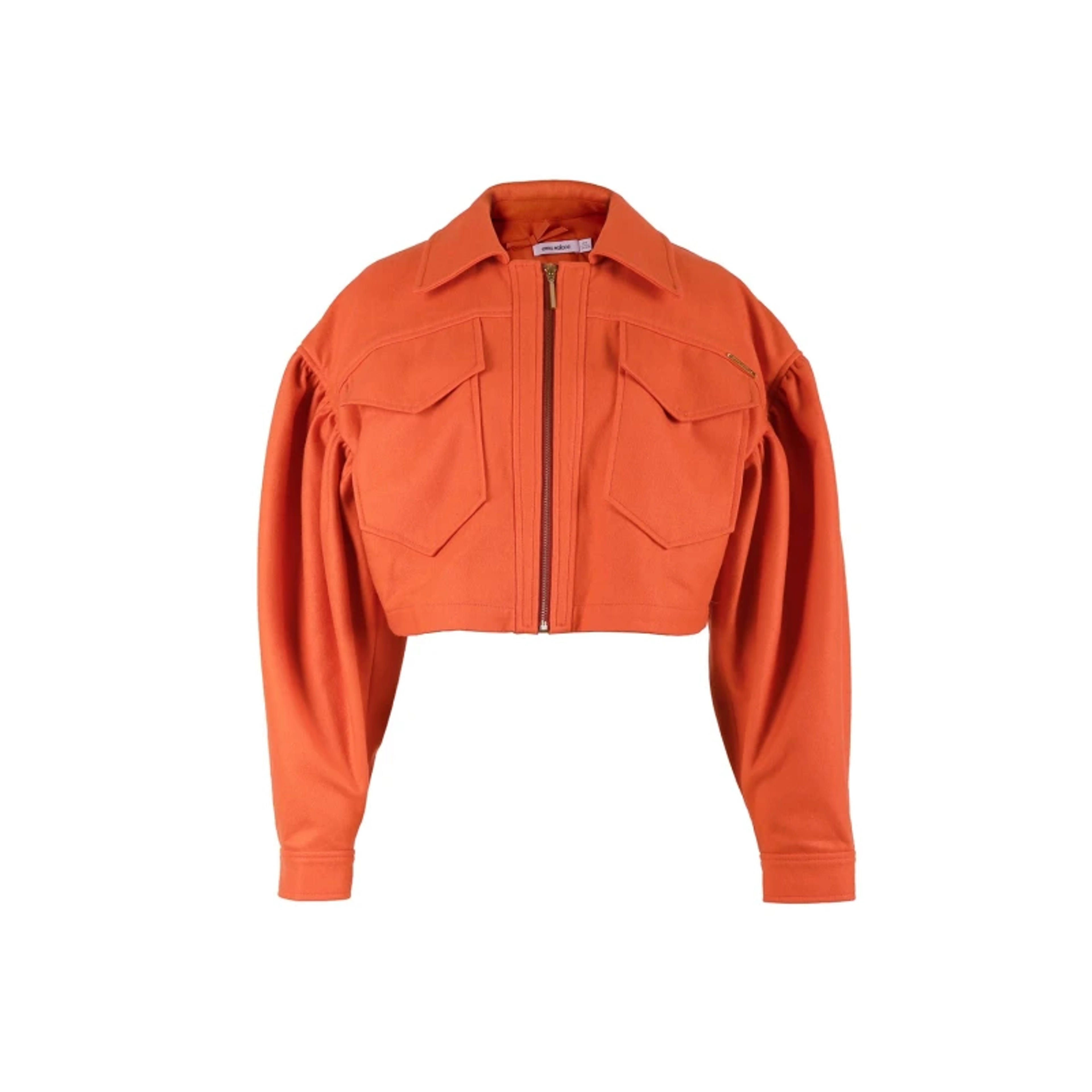 Babu Jacket - Orange | Emma Wallace | Wolf & Badger