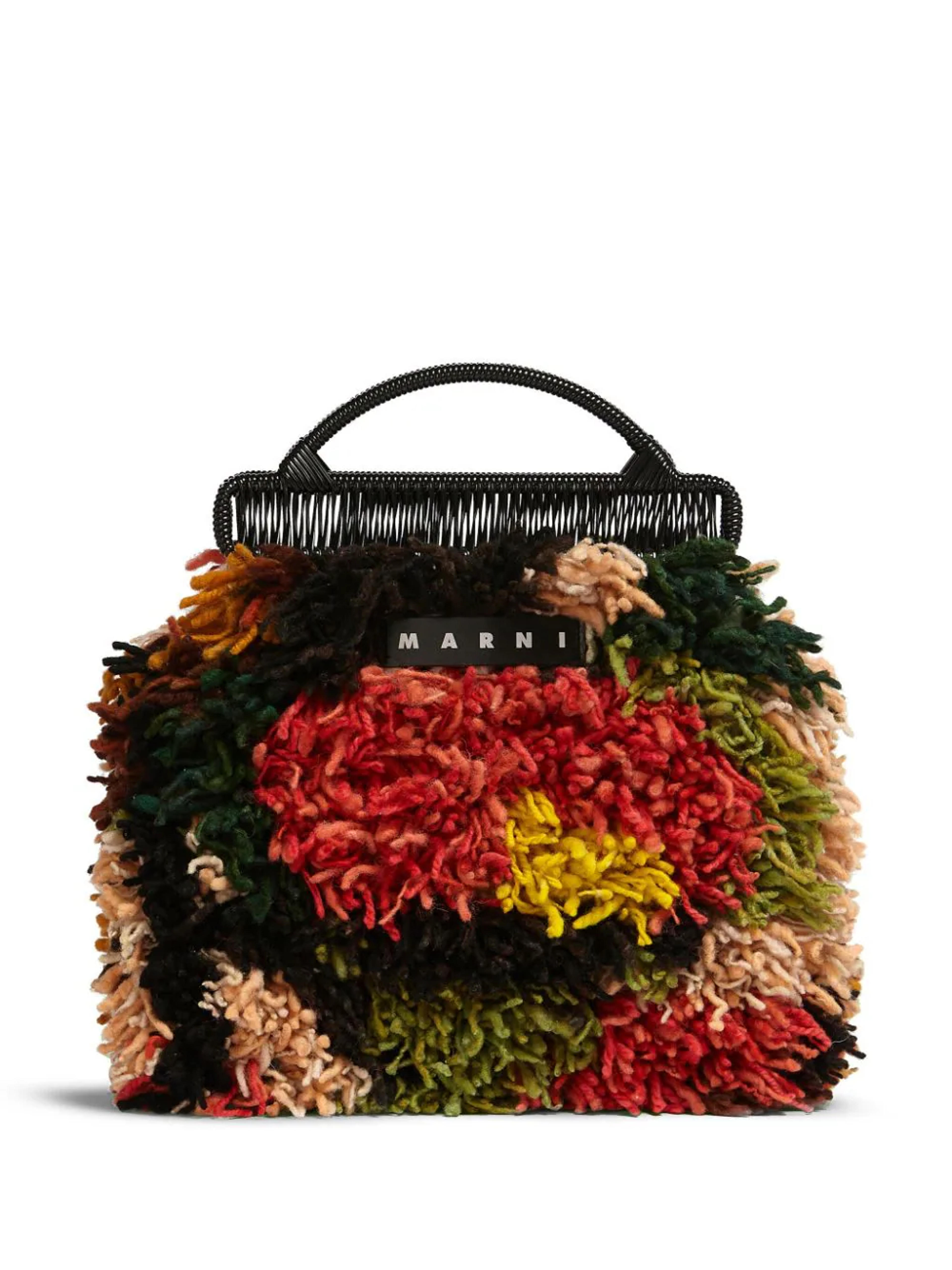 Marni Market Crochet Wool Tote Bag - Farfetch