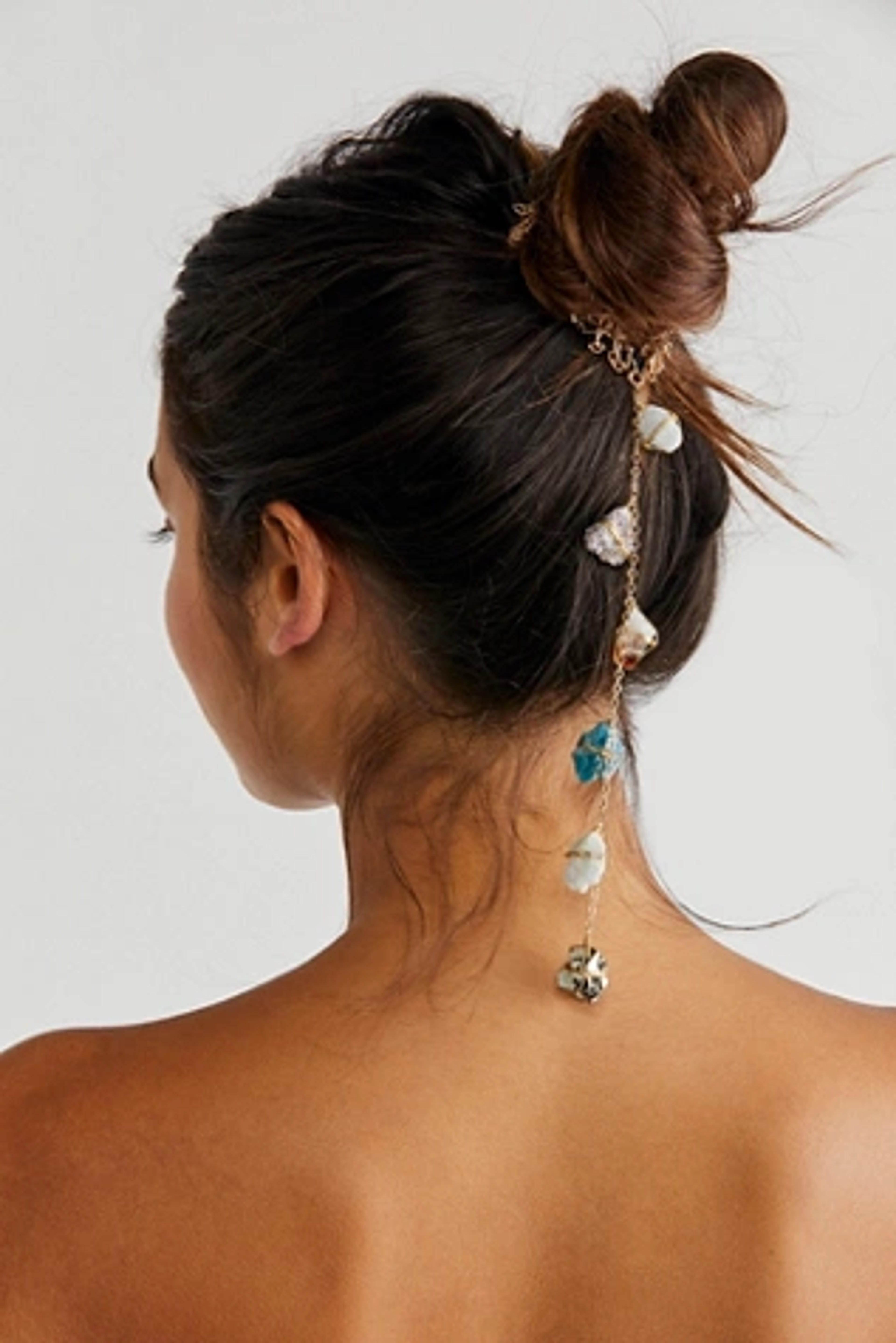 Ariana Ost Dripping Stones Hair Tie | Free People