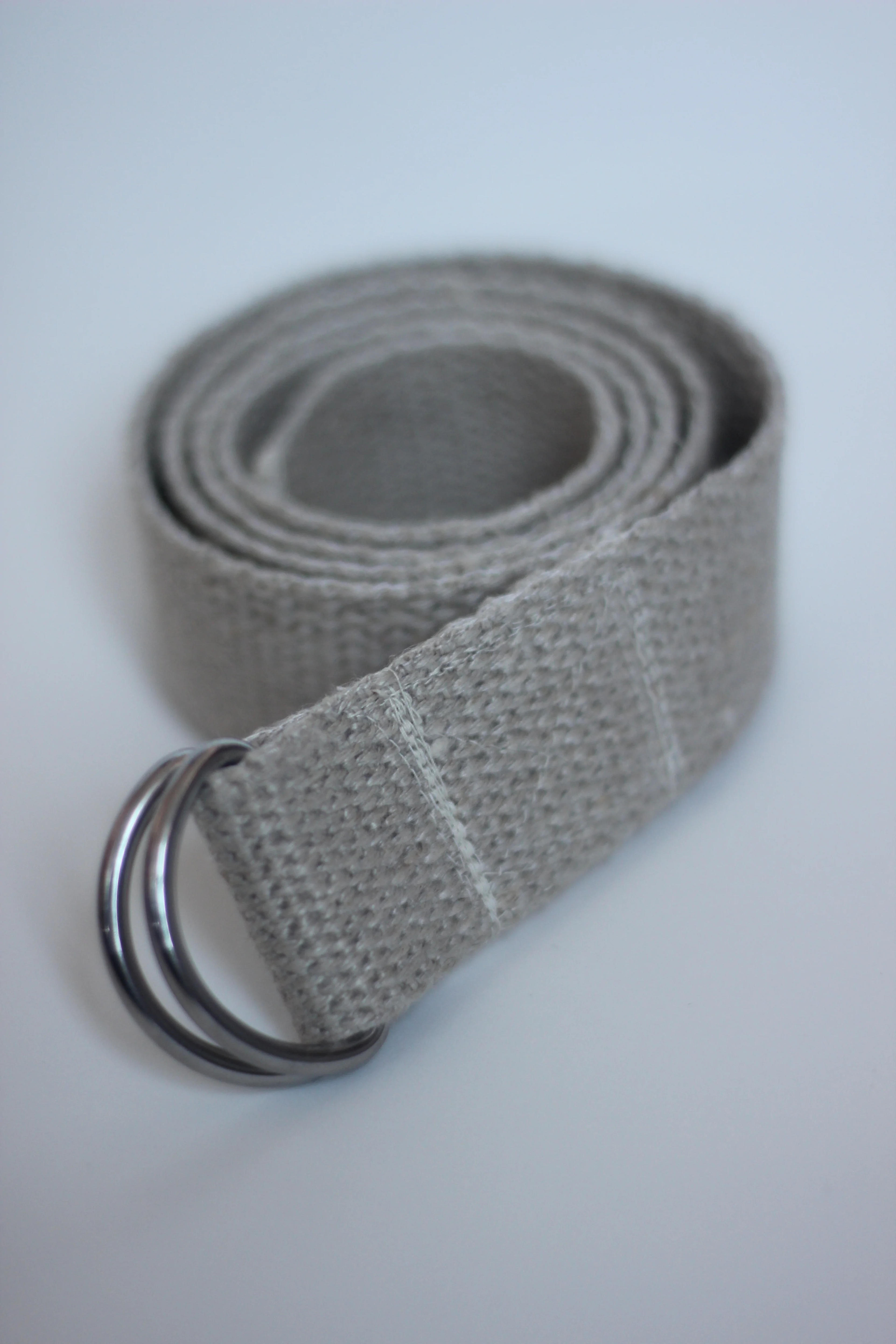 D-Ring Hemp Web Belt – Unbleached Apparel