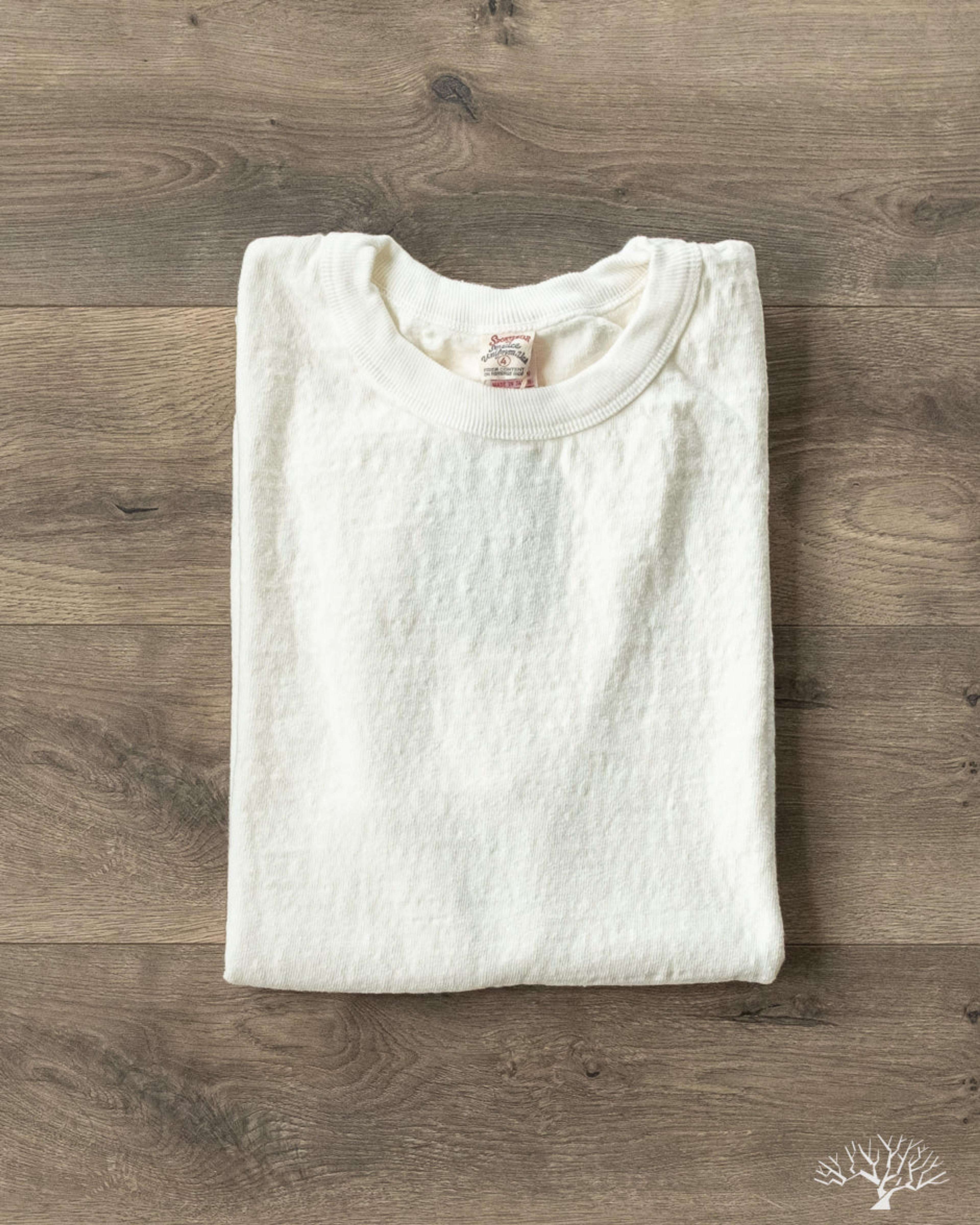 UES - No. 8 Slub Nep Tee - White – Withered Fig