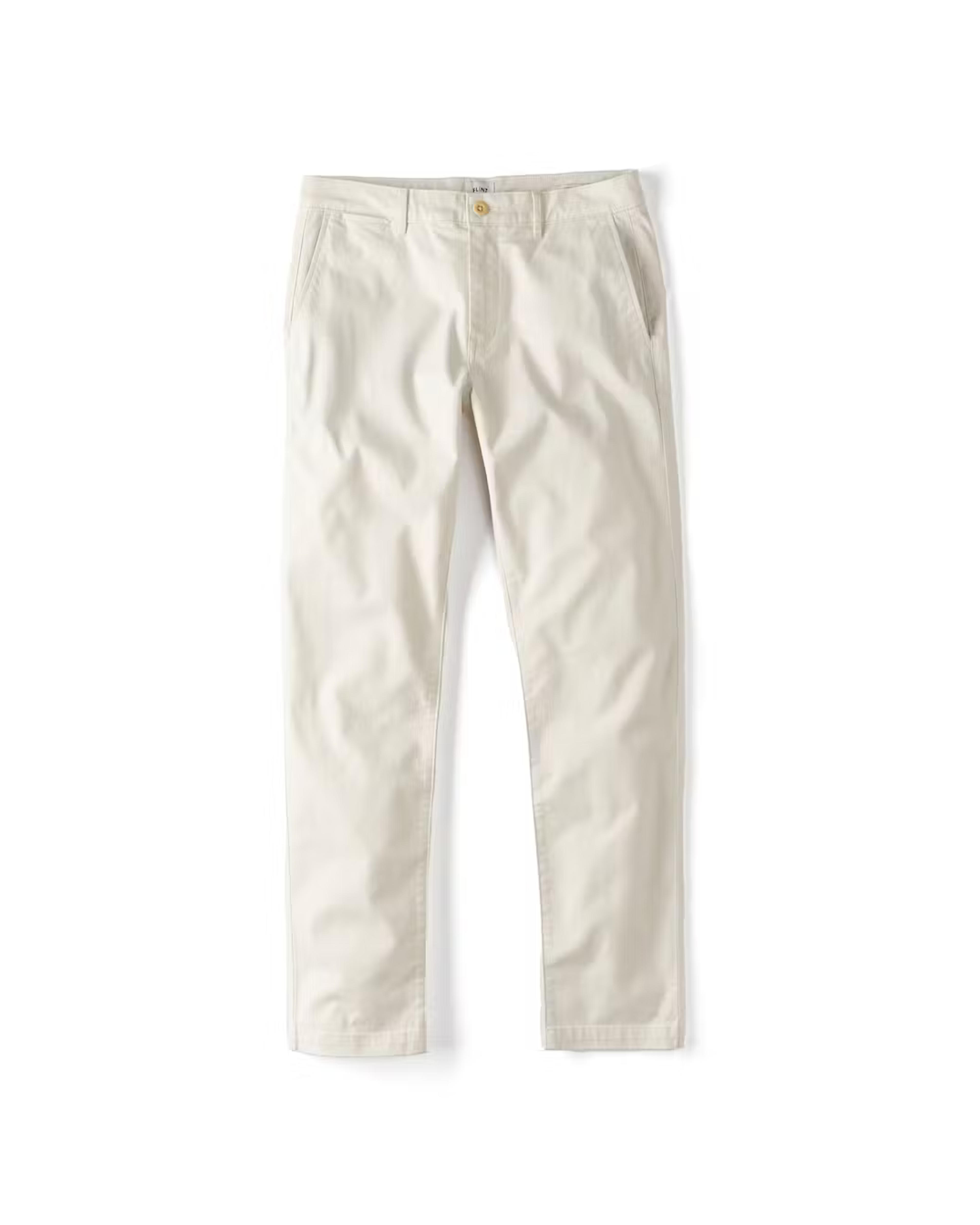 Flint and Tinder 365 Chino Pant - Straight - Salt | Casual Pants | Huckberry